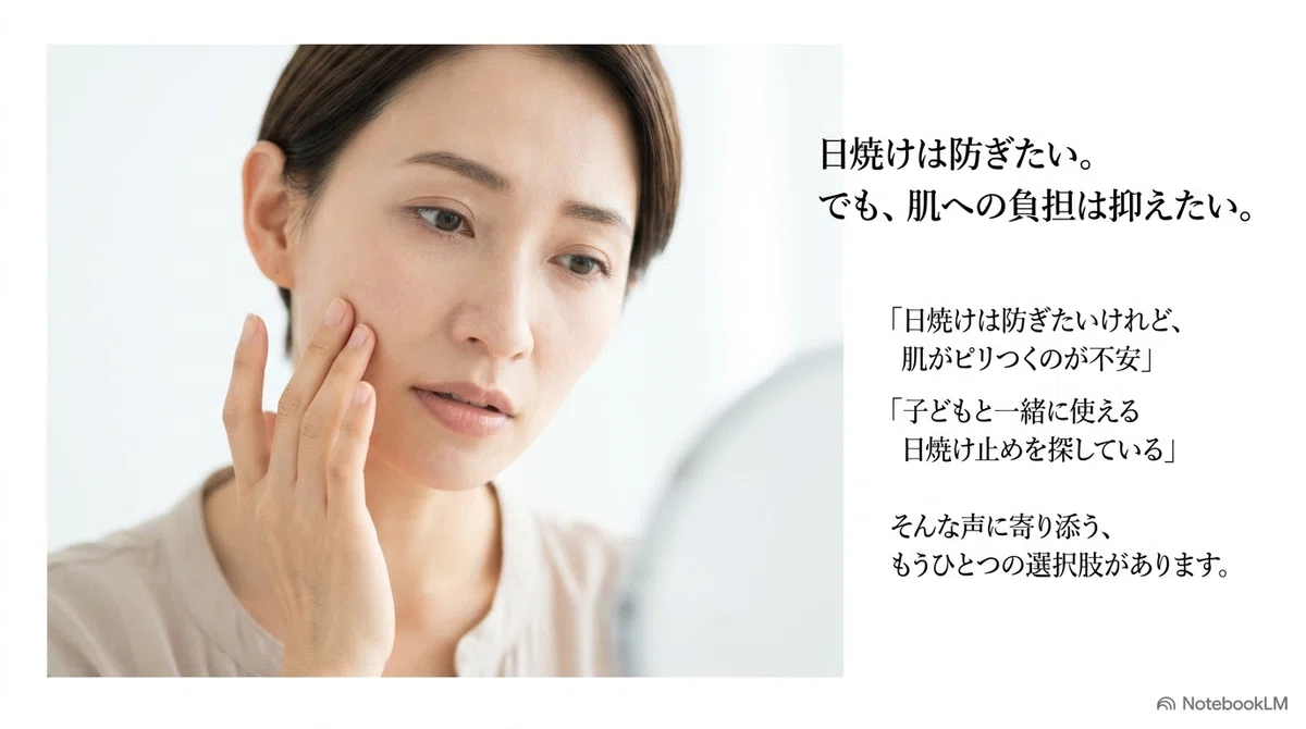 アネッサのマイルドジェル：「アネッサ＝がっつり系」だと思っていた人への図解