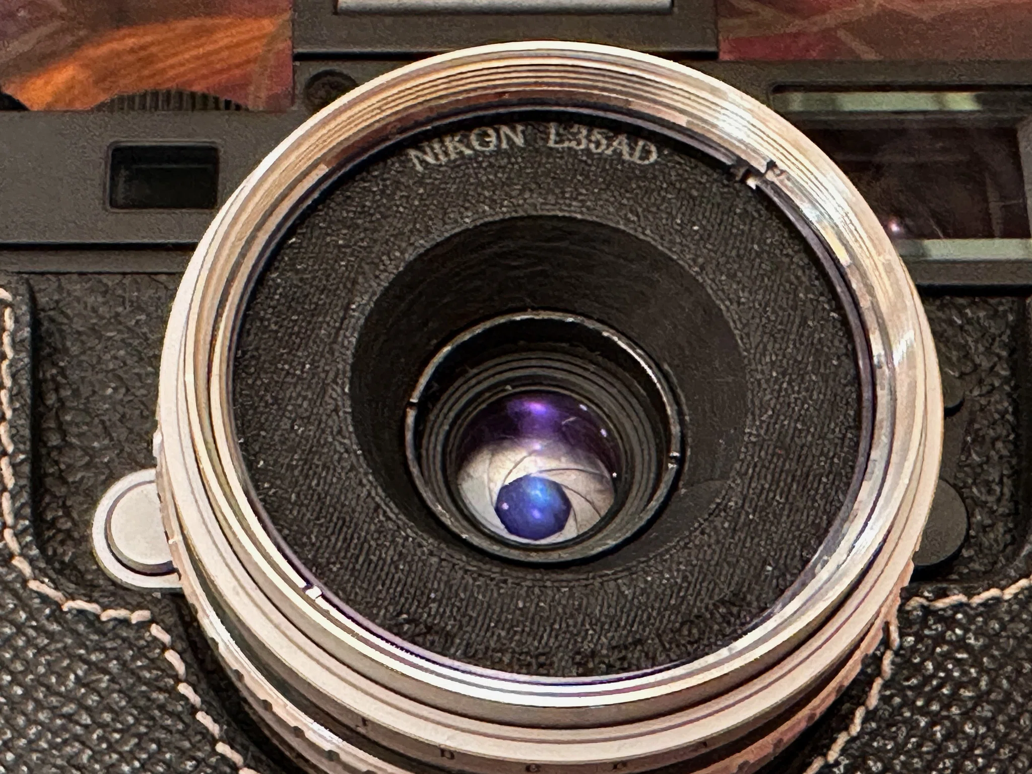 Nikon L35AF ピカイチ つづき_番外編 そして完成したLieca M マウント