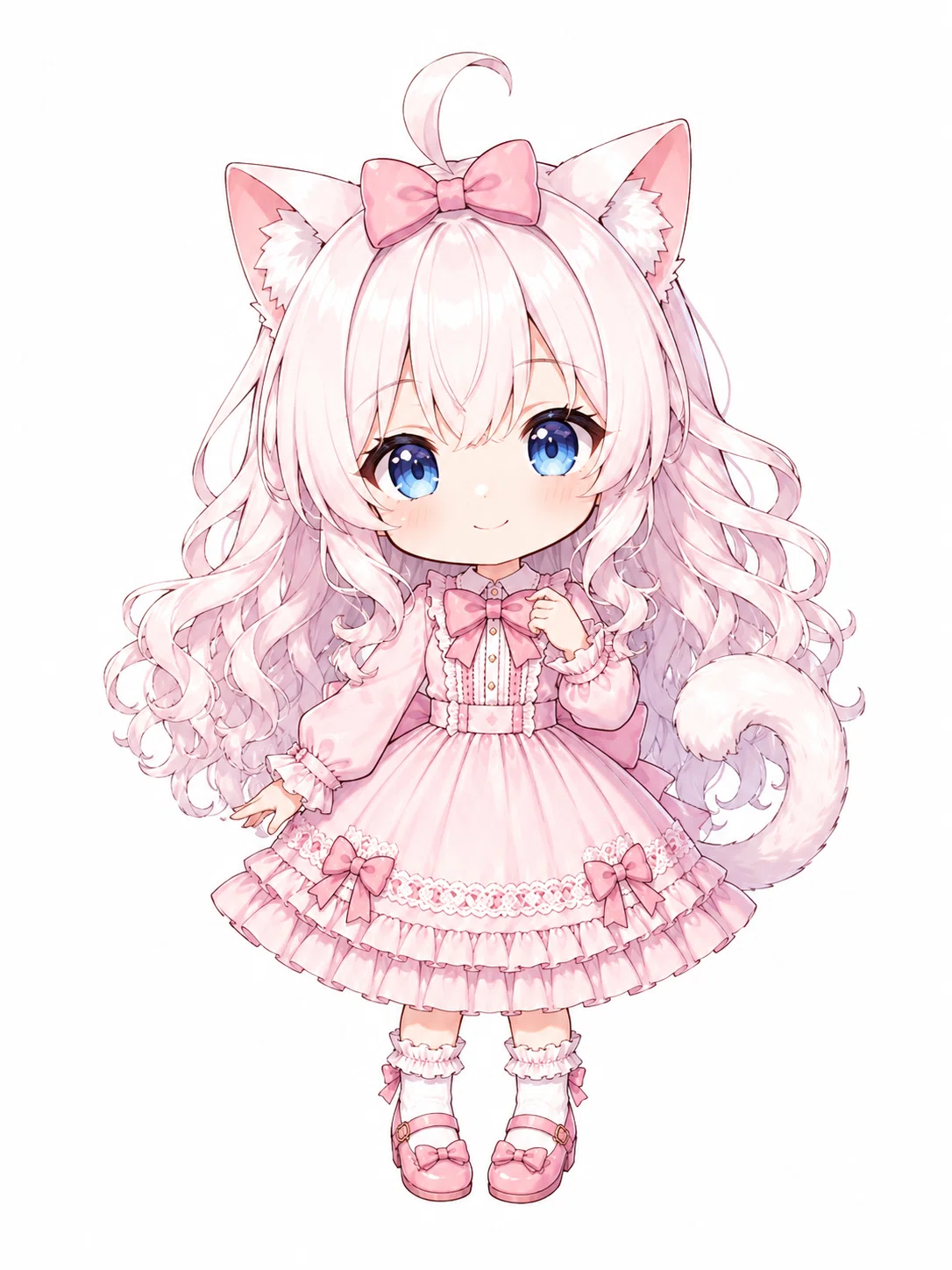 ちびキャラ 私服