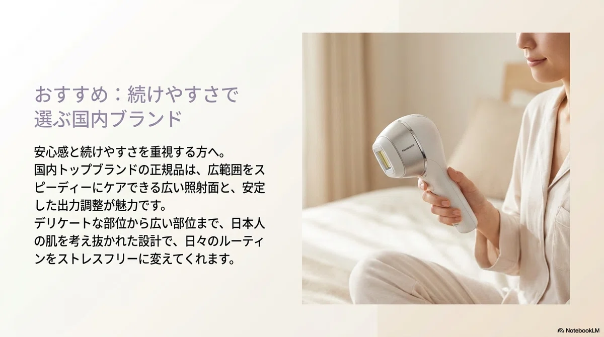家庭用脱毛器の頻度:参考・出典の図解