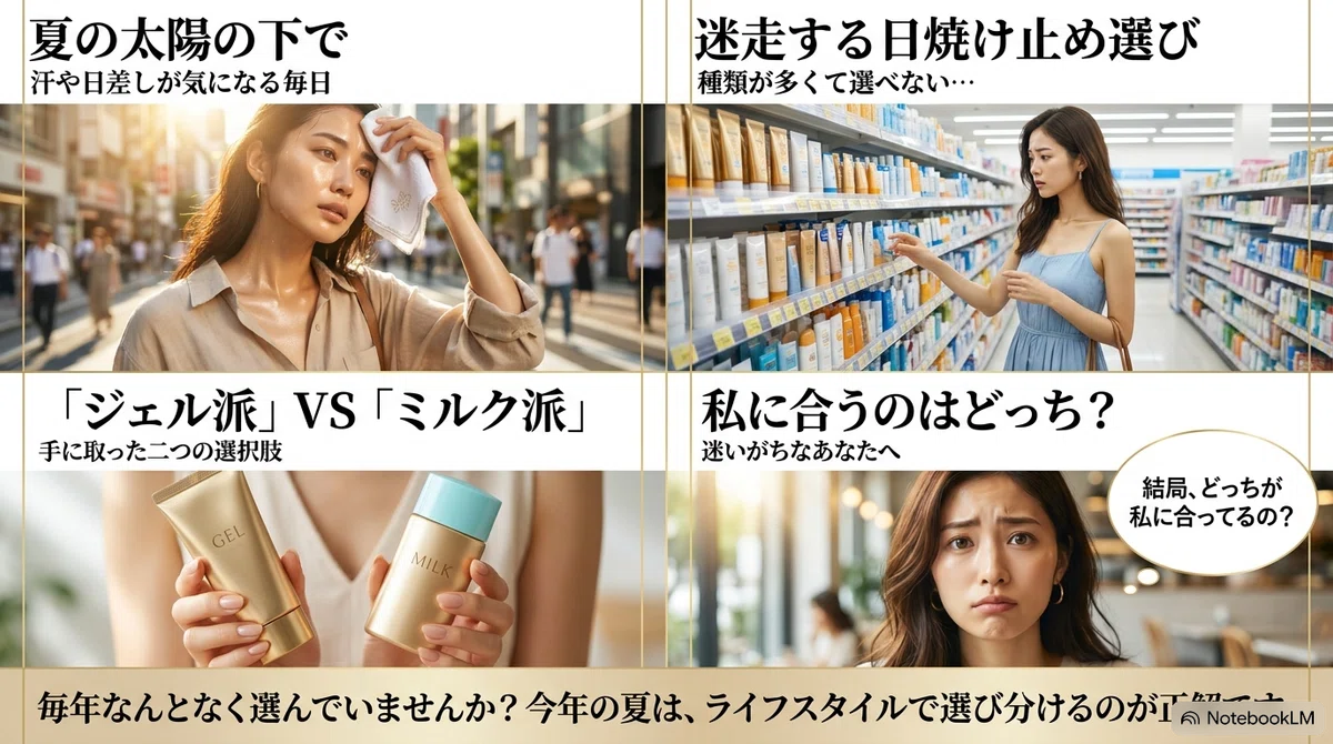 アネッサのミルク：迷えるあなたへの図解