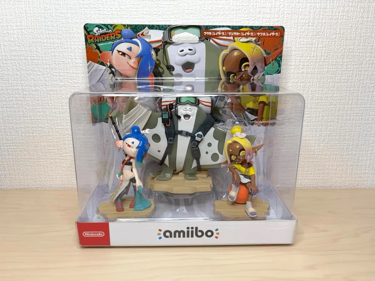 スプラトゥーン レイダースamiiboでもらえるウェア（服装）ともらい方