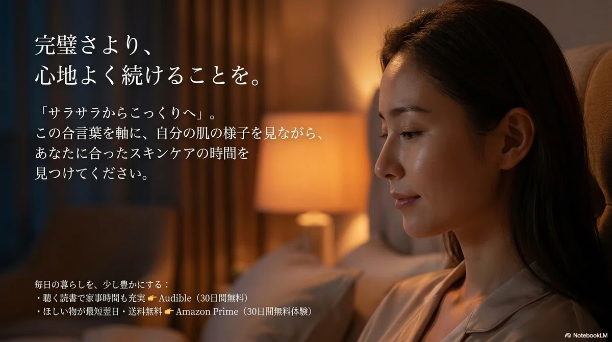 スキンケアの順番のまとめ
