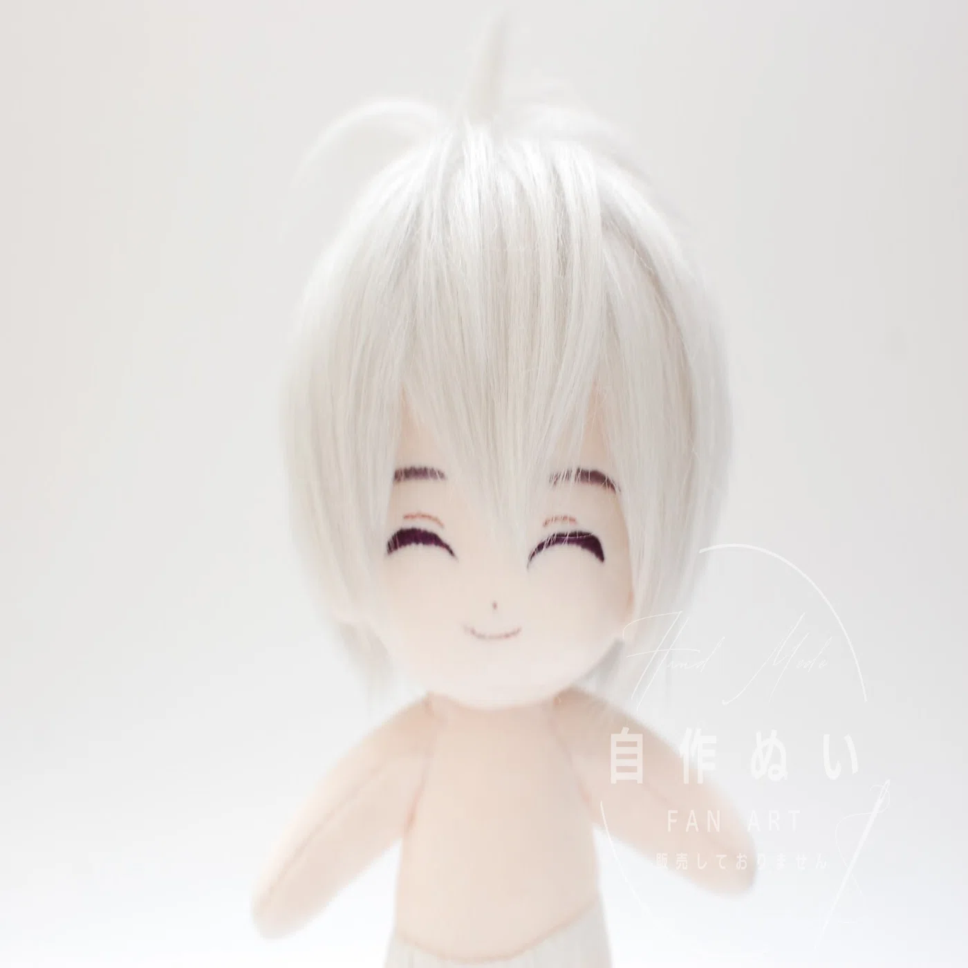 ファンメイド推しぬい】ウィッグボア8cmで逢坂壮五くんを作ってみた