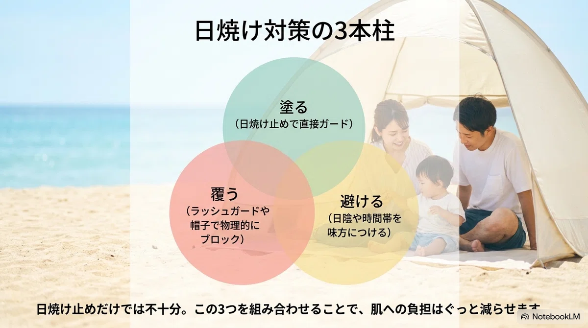 子どもの肌が「デリケート」と言われる理由の図解