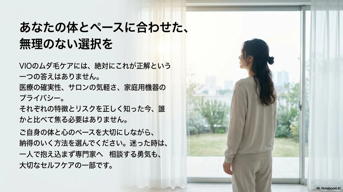 VIOのムダ毛ケアのまとめ