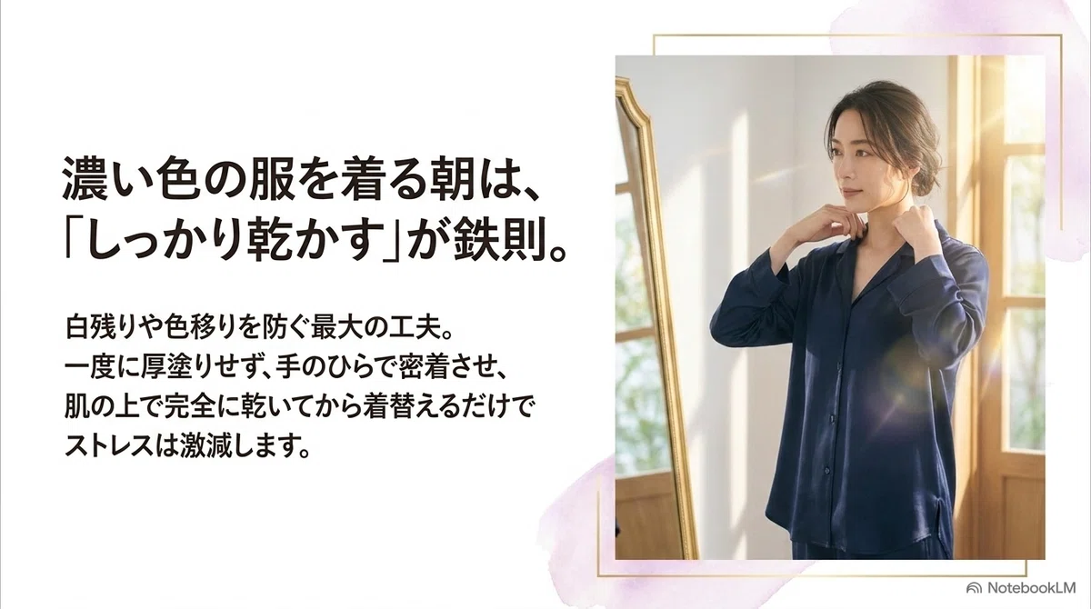 アネッサ ブライトニングUV:効果を活かす使い方のポイントの図解
