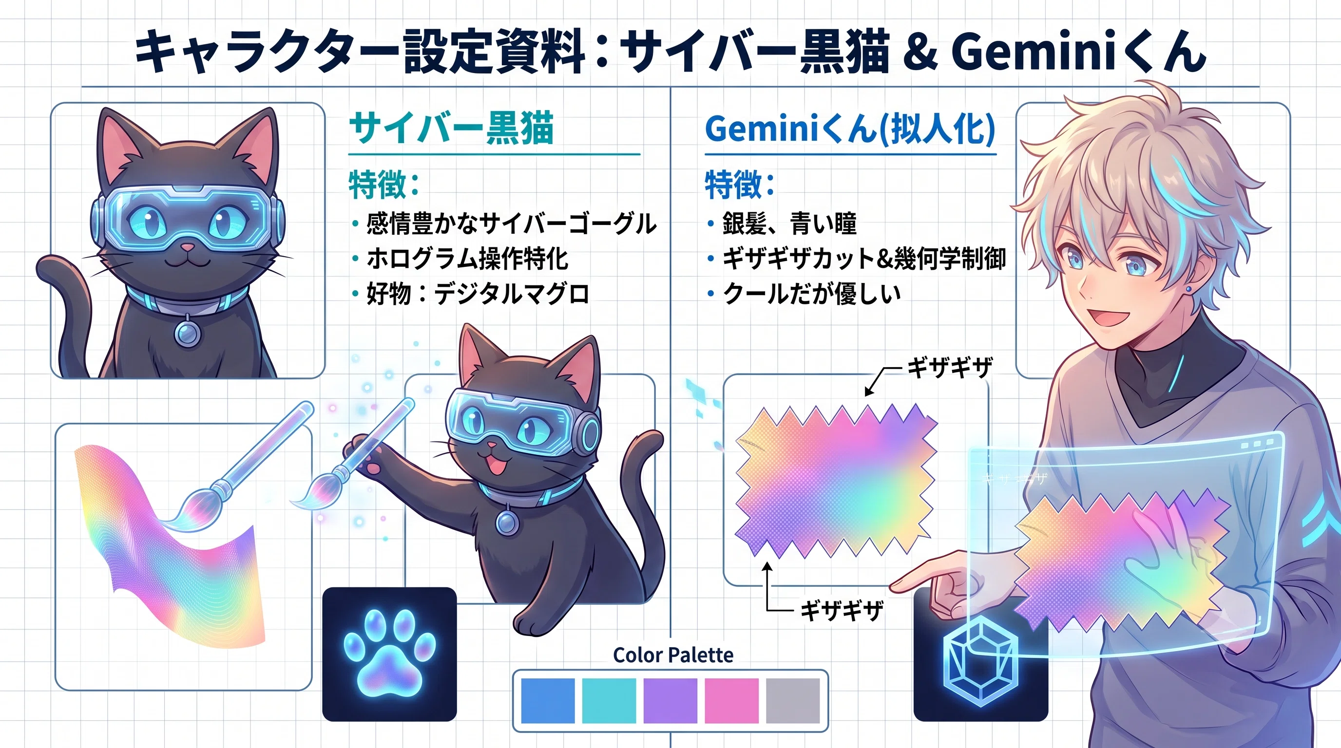 キャラクター設定？？？Geminiくんが勝手にキャラ作ってきたw｜アイアイ