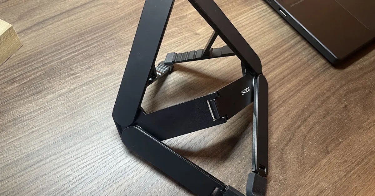 SODIスタンドを変形させている途中