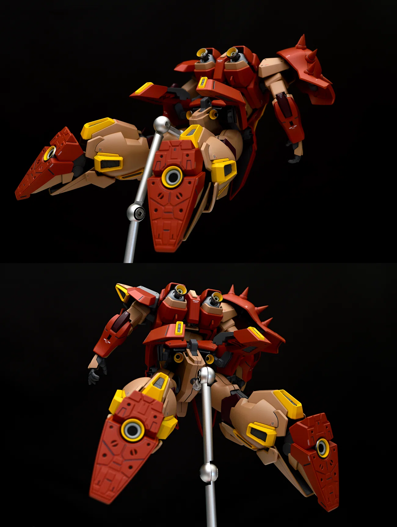 Vol.17 HGUC メッサーM01型 ガウマン機を製作する弐機目、製作～完成編