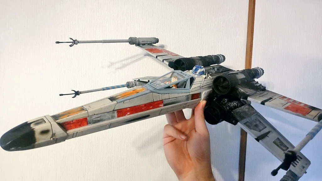 1979年製 オールドケナー スターウォーズ ファルコン 当時物 ケナーのファルコン号をどうにかする(分解編)｜ナカタニ