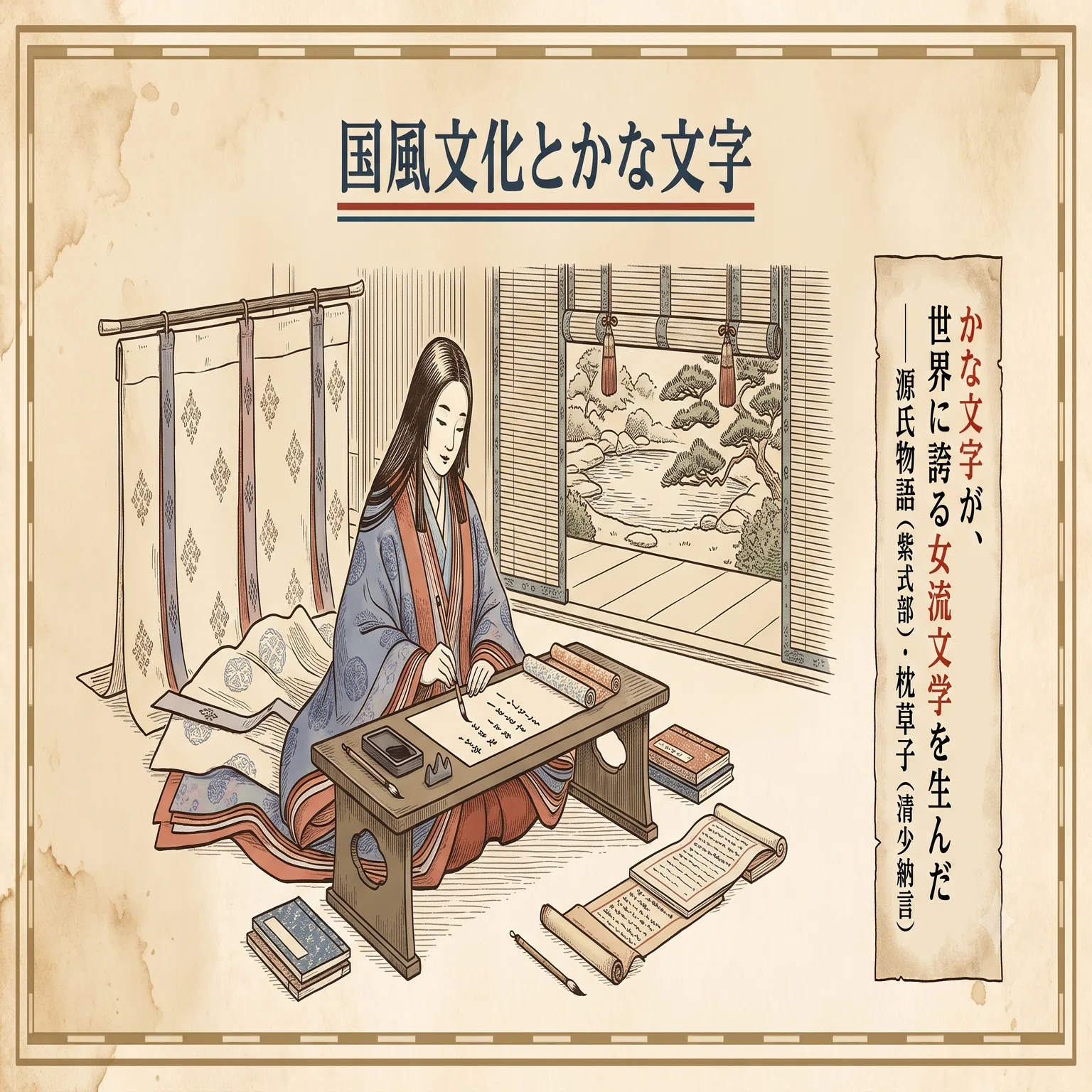 文化史】vol.1 天平・国風・東山・元禄・化政——文化の主役は、どのよう