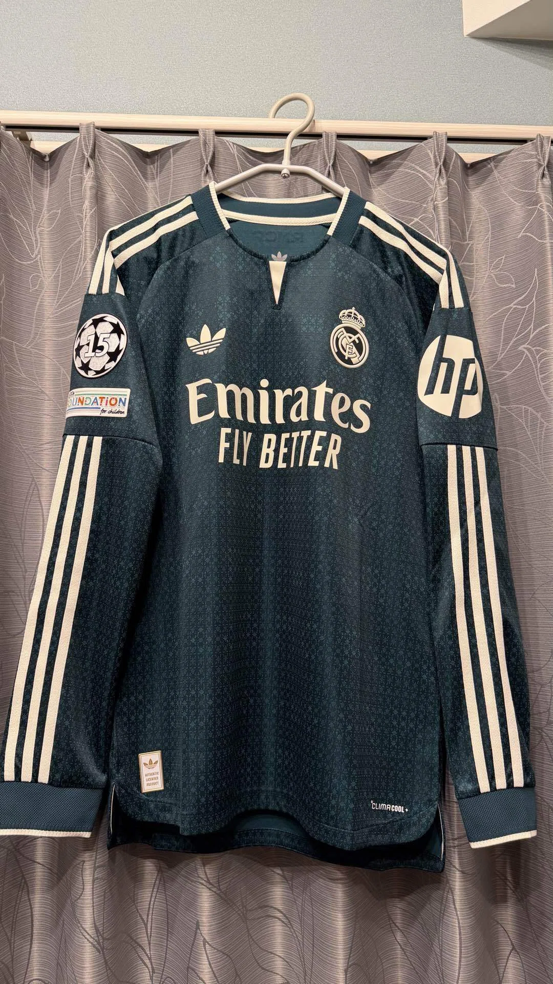  Real Madrid BELLINGHAM 5 長袖 DAY30】26-27 Real Madrid Away LS #5 BELLINGHAM（仮）｜springman3100