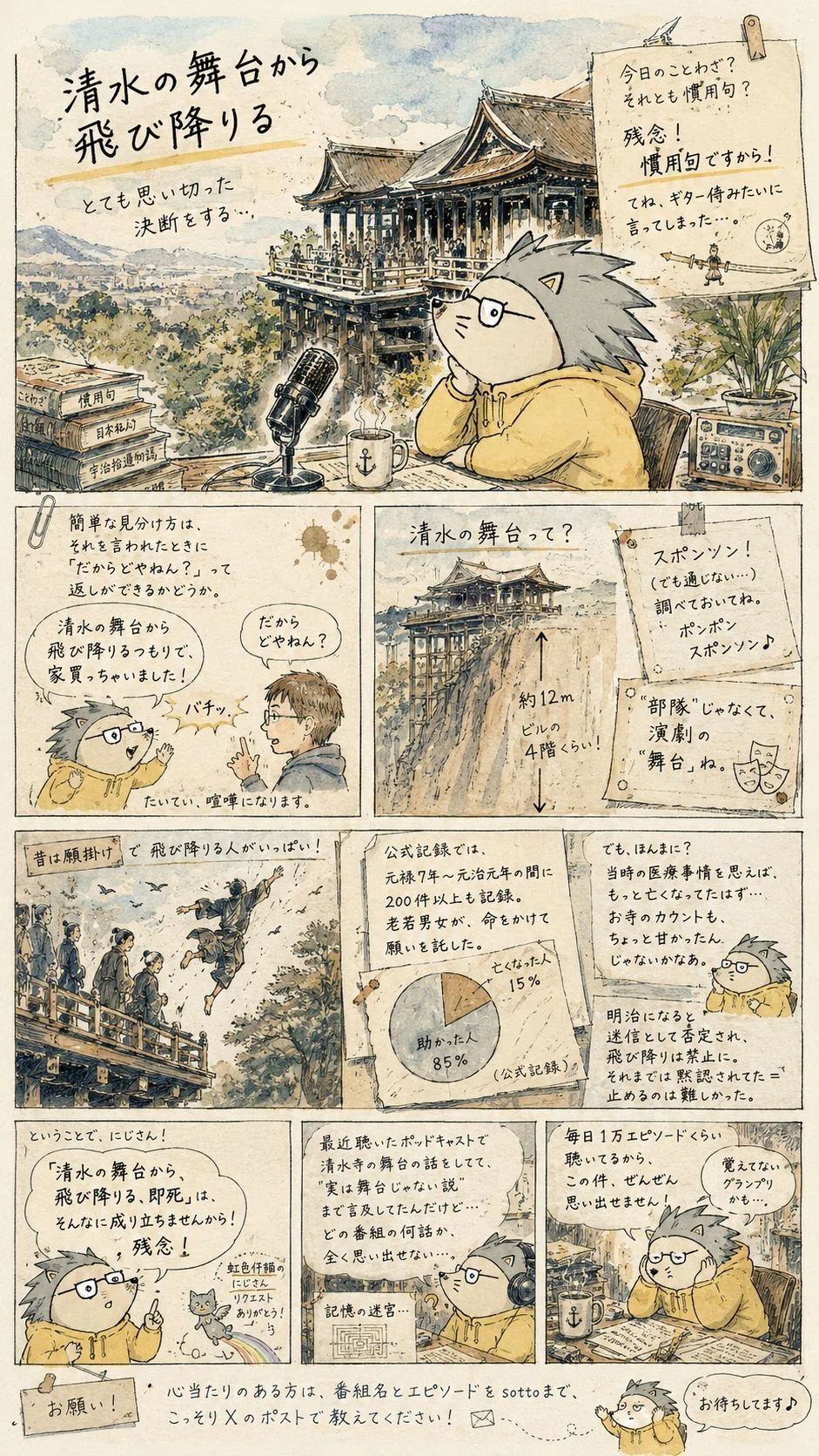 清水 の 舞台 から 飛び降りる 意味