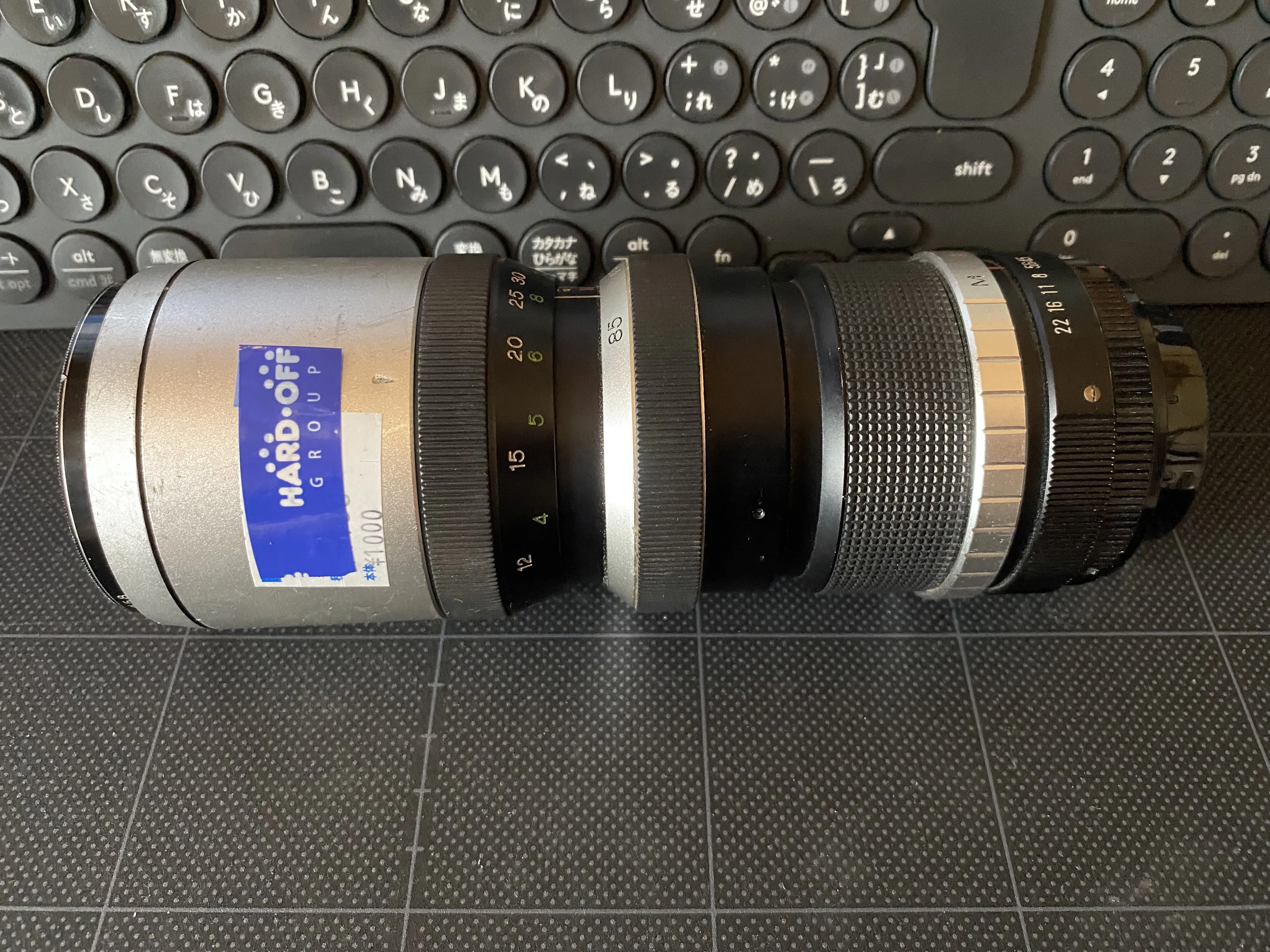 w*4様 ジャンク　レンズセット 050】久しぶりのジャンクレンズを買ってきた。SUN ZOOM YS-85 F4.5 85