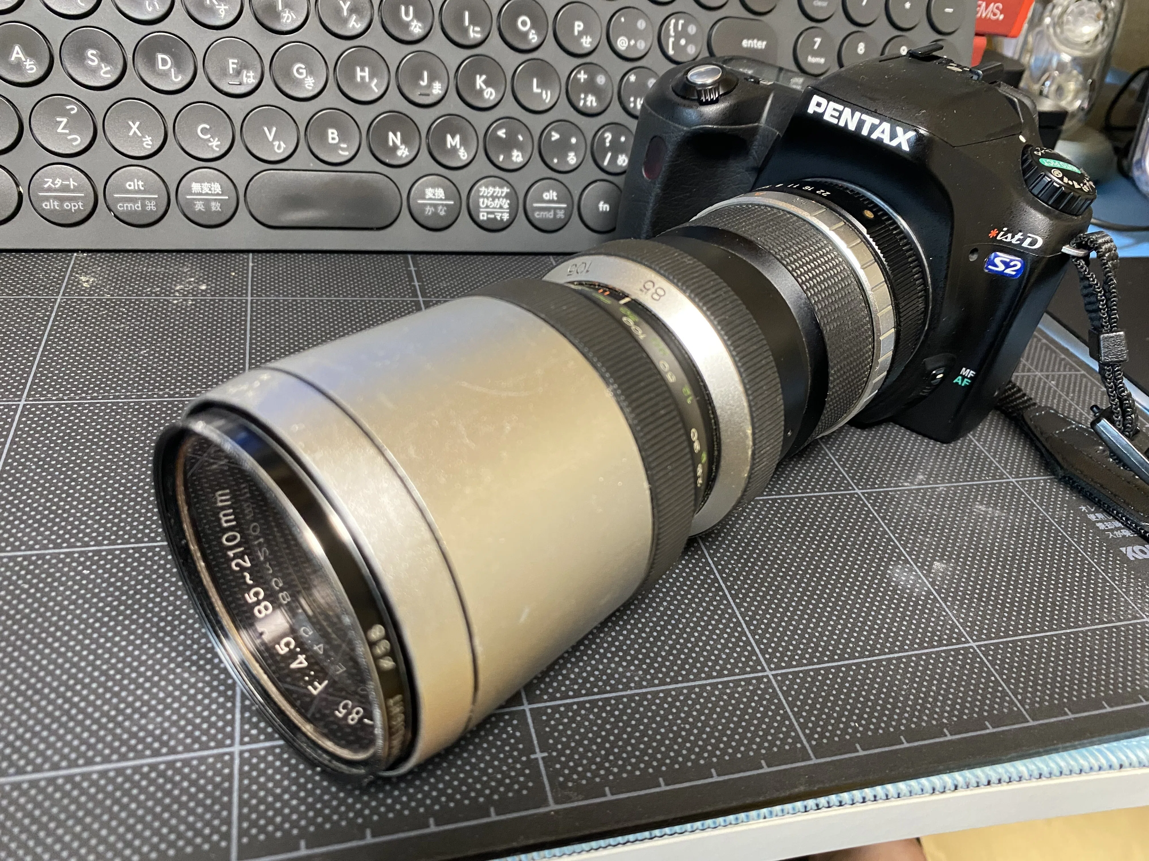 050】久しぶりのジャンクレンズを買ってきた。SUN ZOOM YS-85 F4.5 85