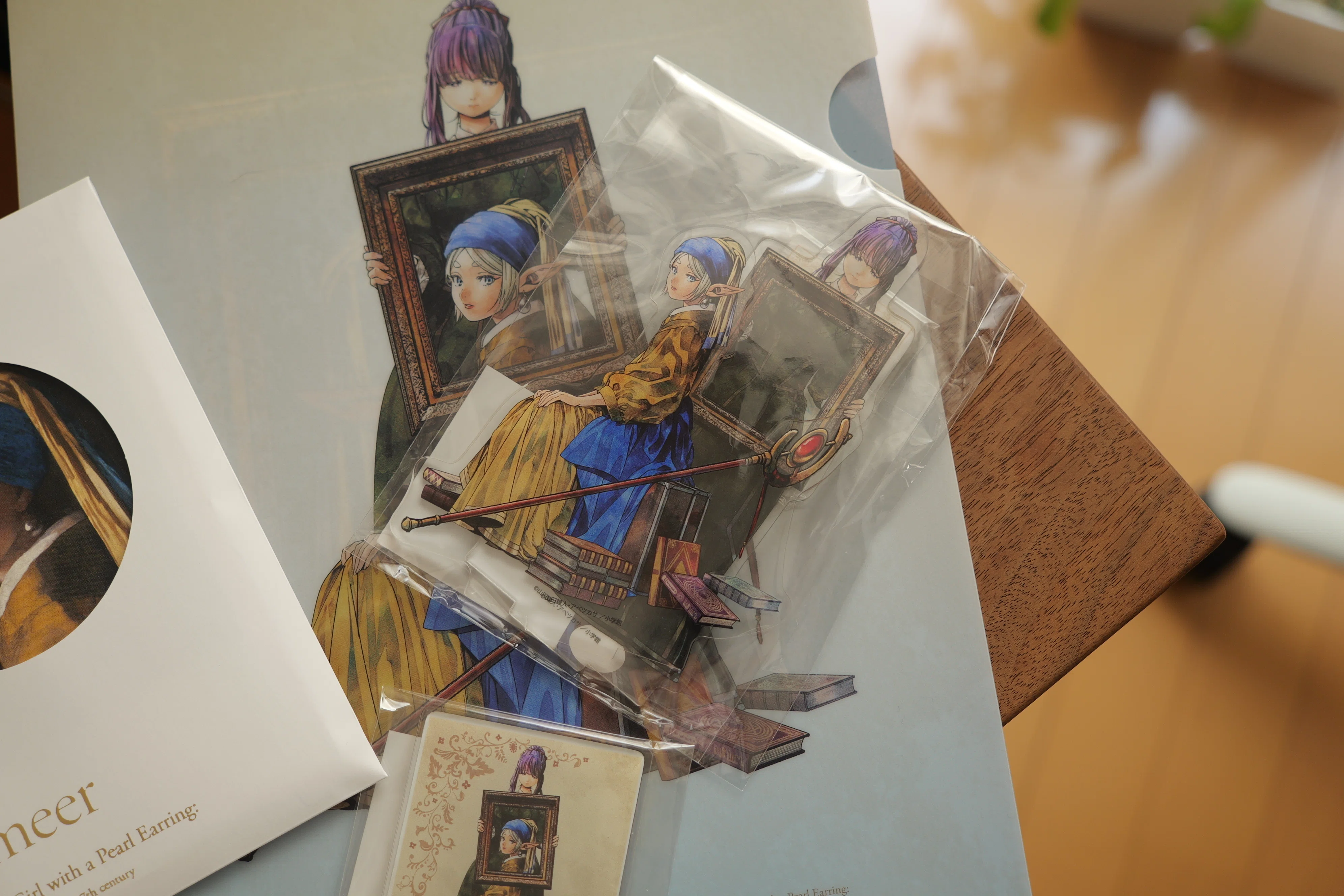 発売日の朝、フェルメール展×『葬送のフリーレン』グッズを買いに並ん