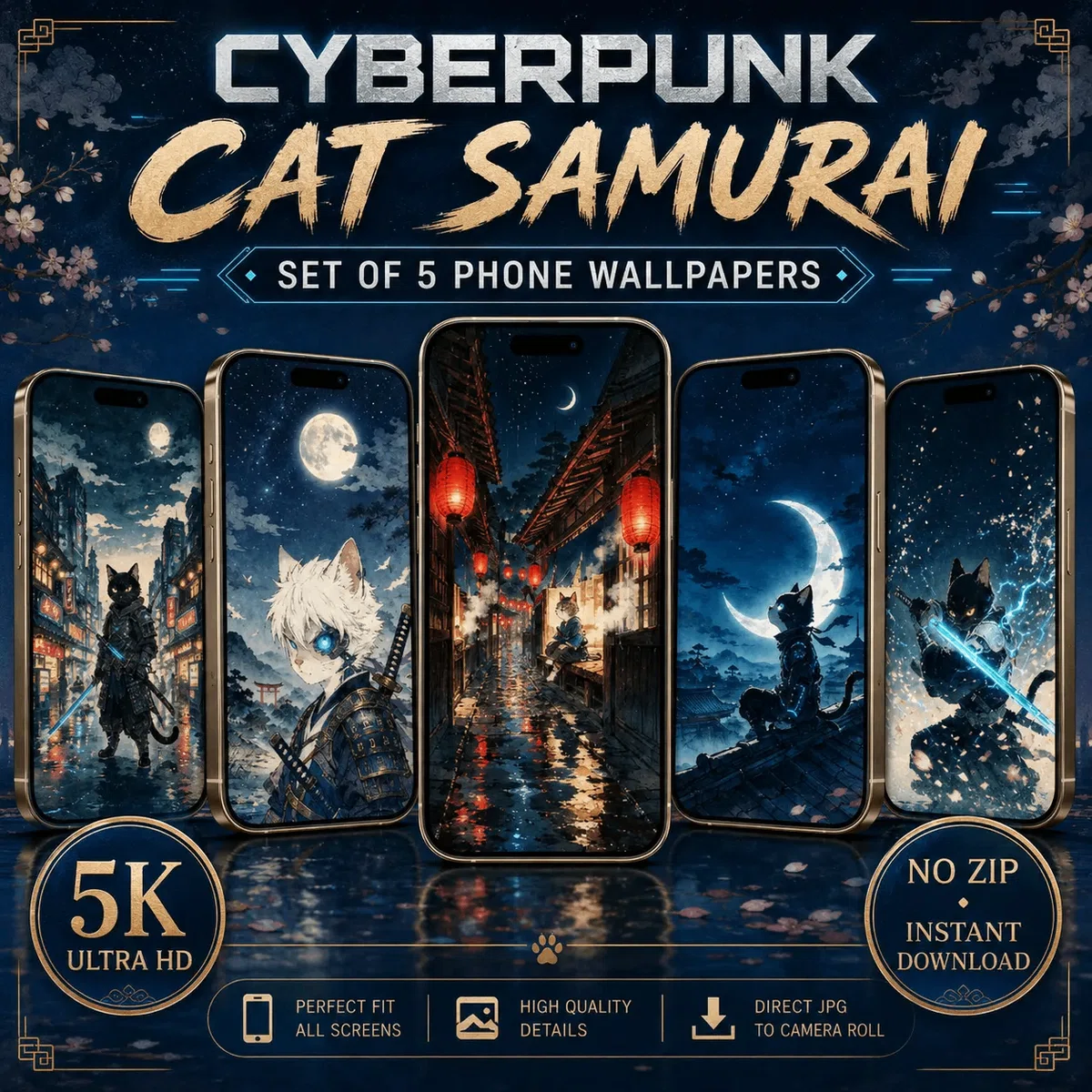 新作リリース】浮世絵×近未来アニメのスマホ壁紙コレクション（全3種