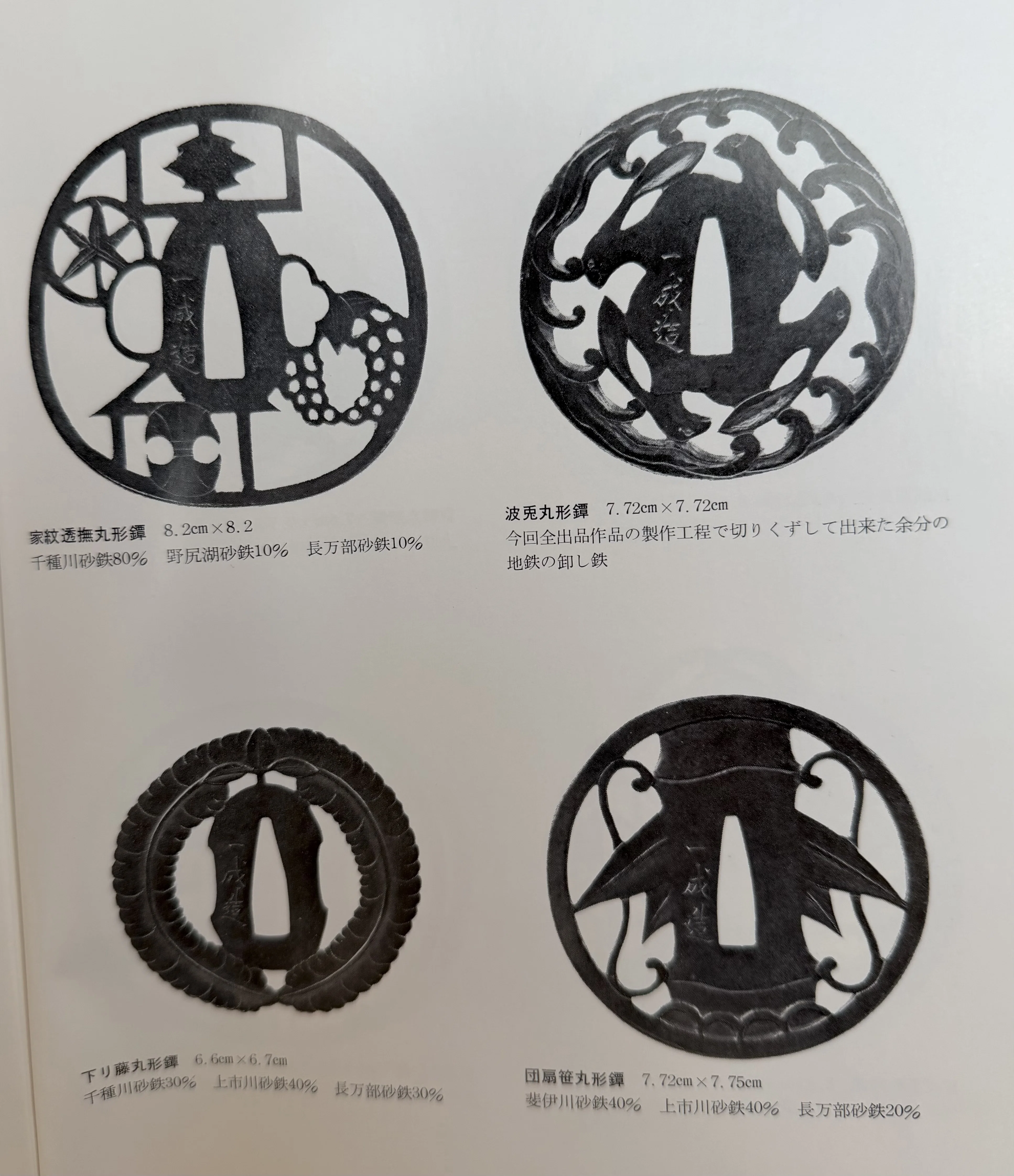 成木鐔㊶ 波兎鐔｜刀箱師の日本刀ブログ 中村圭佑