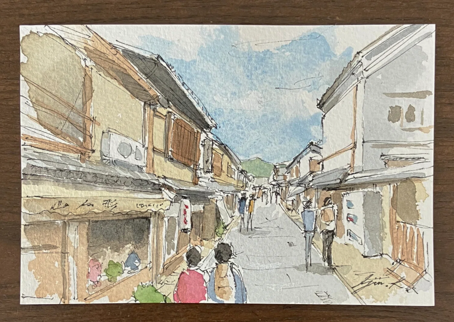 軽いタッチでサクッと描きたい #15/京都三年坂｜Ijin（維人）
