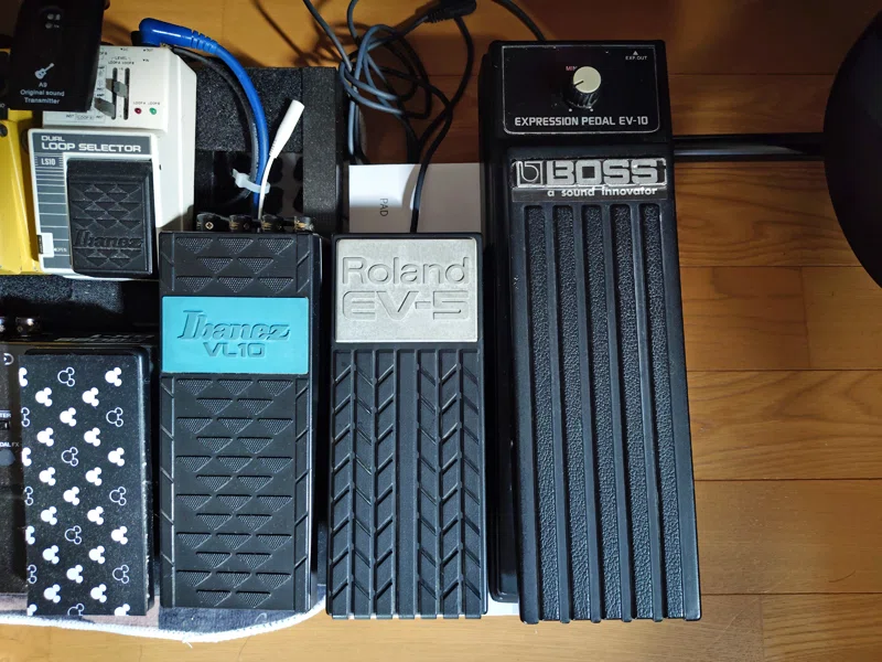 クローゼットの奥から…その8～BOSS EV-10 ＆ Roland EV-5
