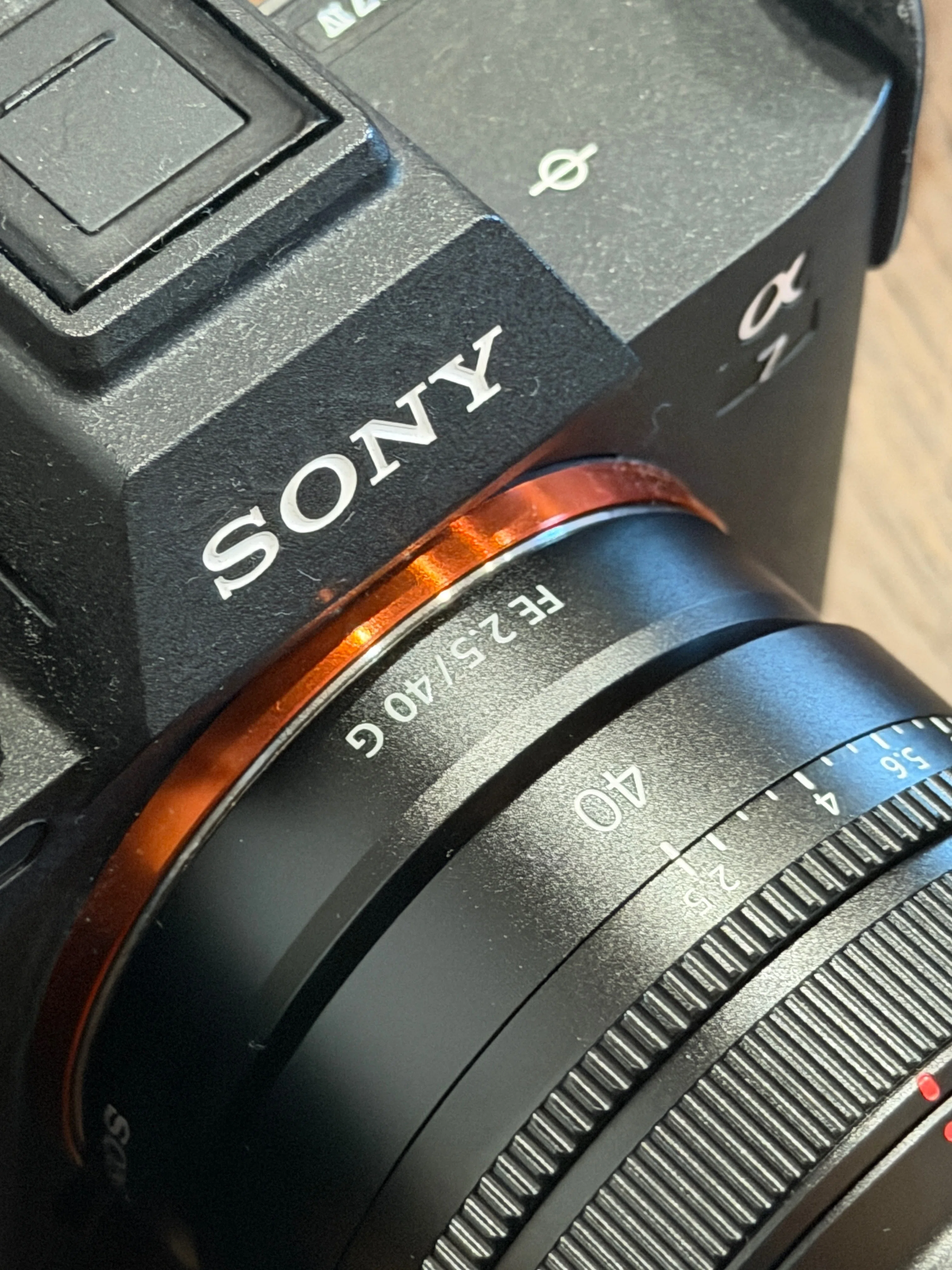 さんざん悩んでFE 40mm F2.5 G買いました。つけっぱなしの相棒にしま