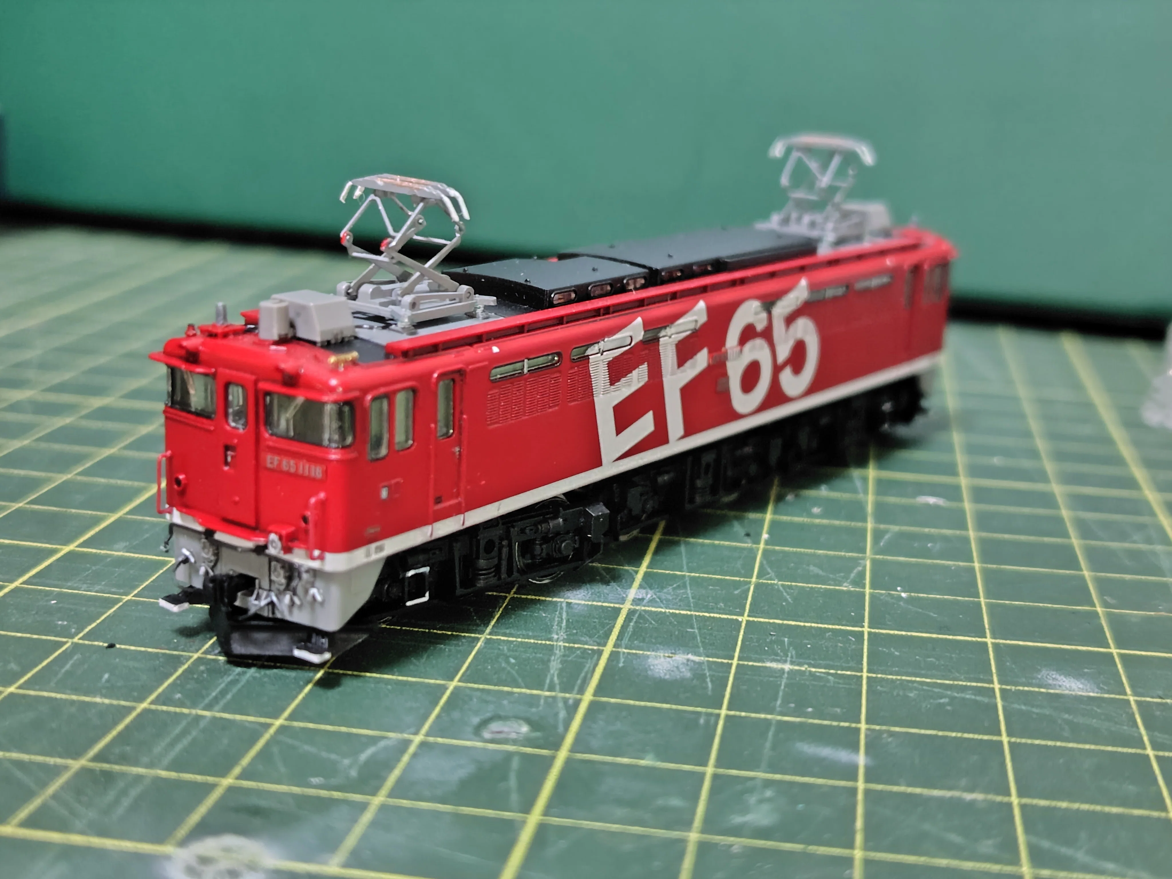 模型加工] TOMIX 2113 EF65 (1118号機)を弄る｜さもこう