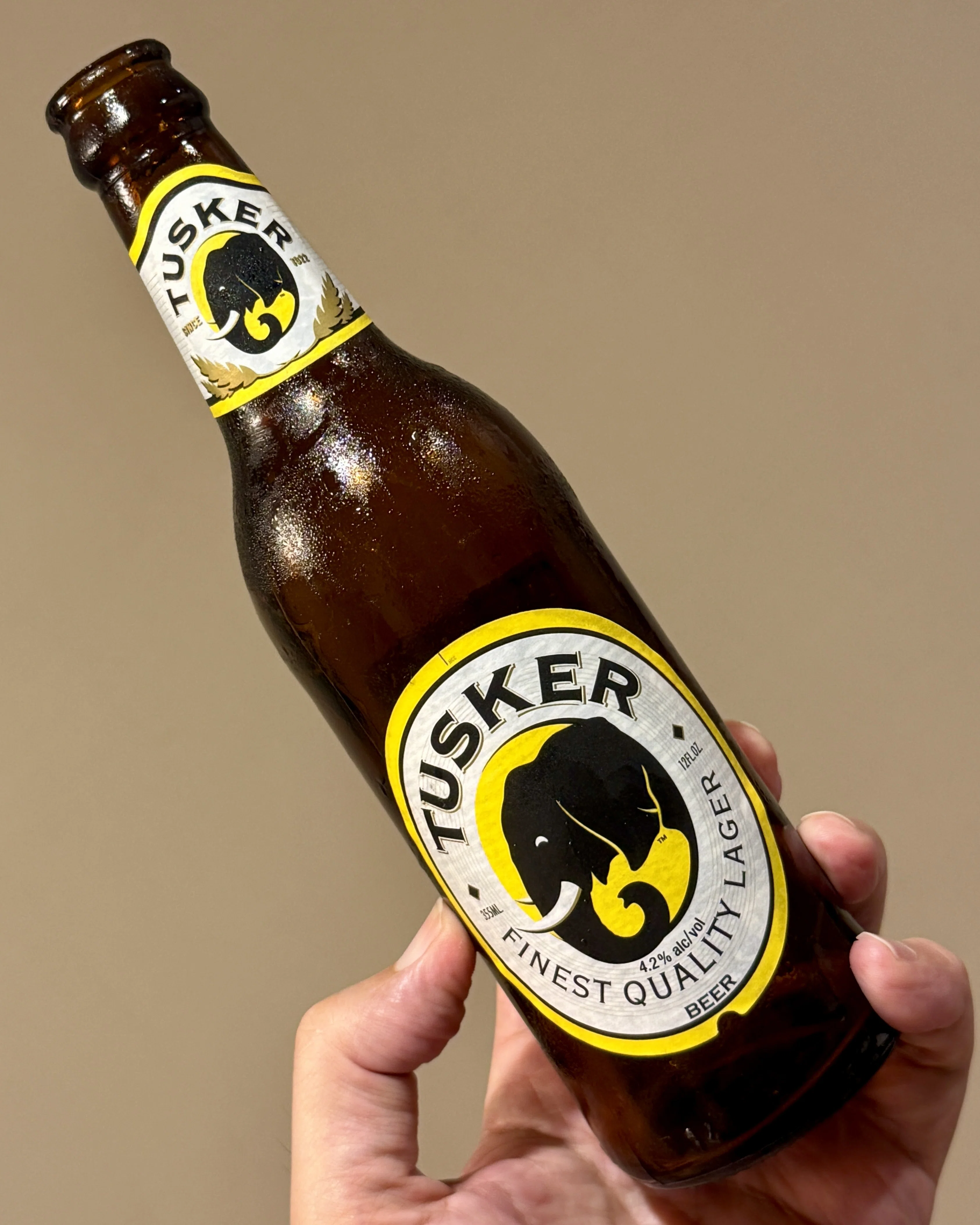Kenya Breweries Limited（KBL）の「タスカー・ラガー / Tusker Lager
