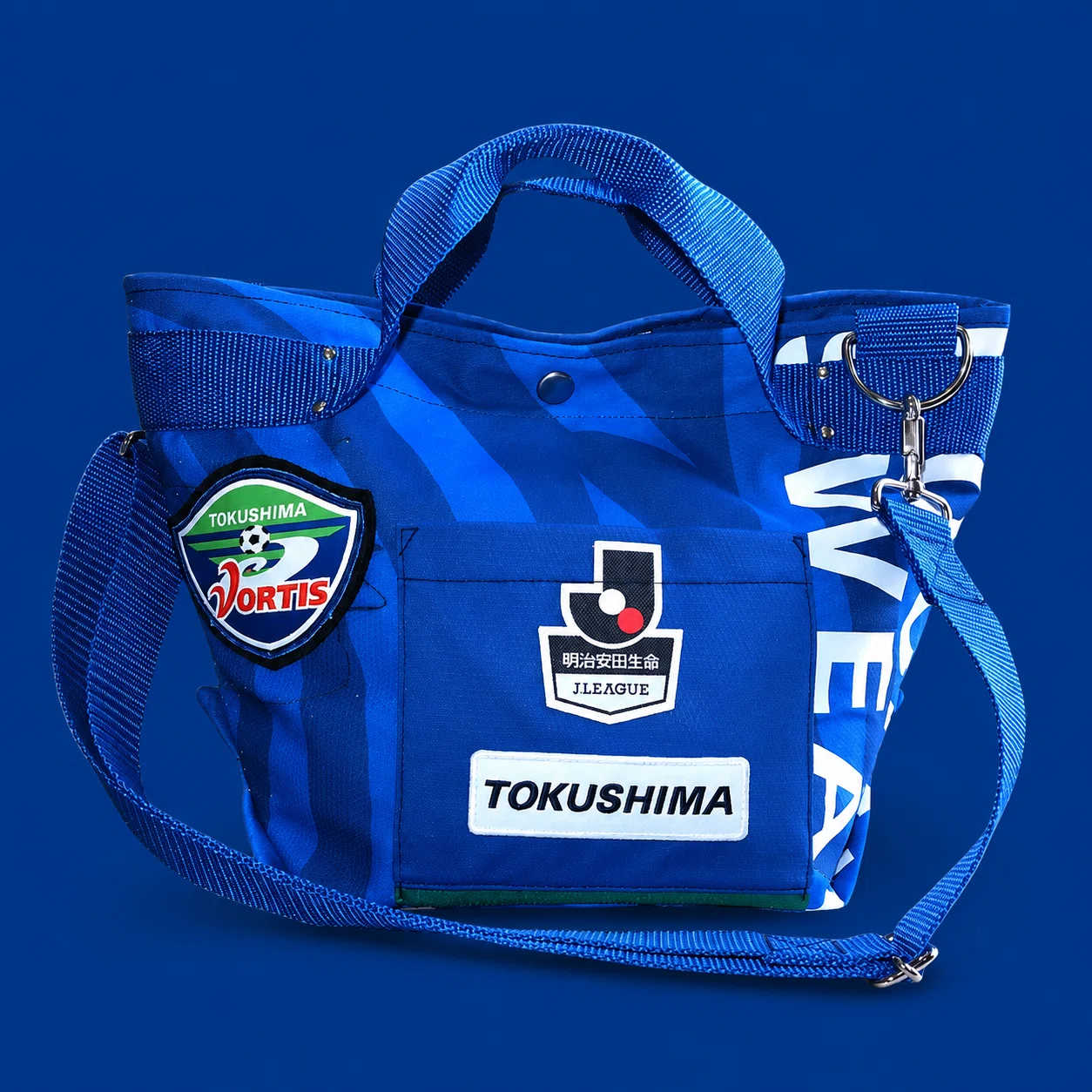 ぽちり　ユニフォームリメイクバック Re:Make | 徳島ヴォルティス ユニフォームリメイク FB トートバッグ(S