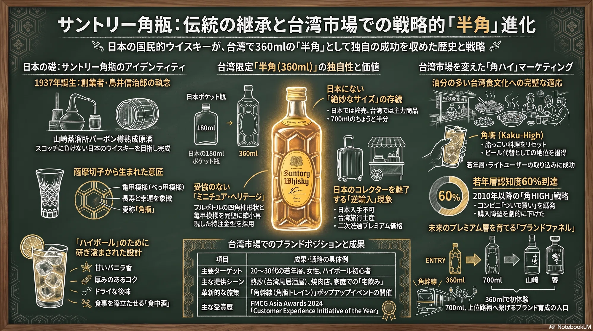 ウイスキー短編小説288:サントリーウイスキー角瓶(半角)台湾限定 ウイスキー短編小説288:サントリーウイスキー角瓶(半角)台湾限定