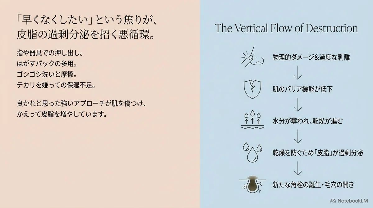 角栓ケア：まず知ってほしい前提の図解