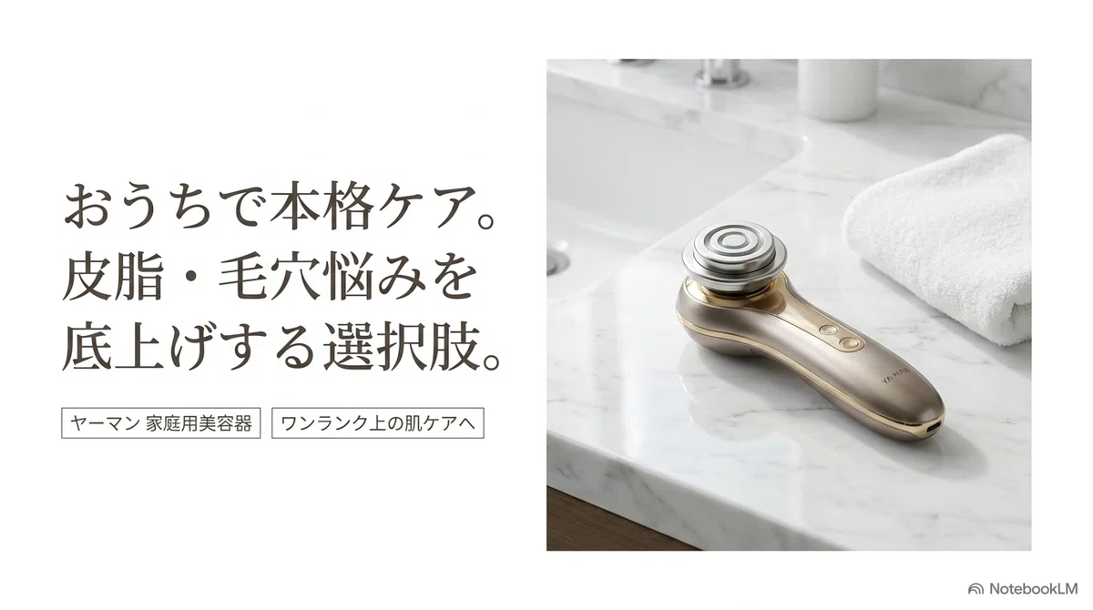 酷暑40度:皮脂・毛穴の悩みに|おうちで本格ケアという選択肢の図解