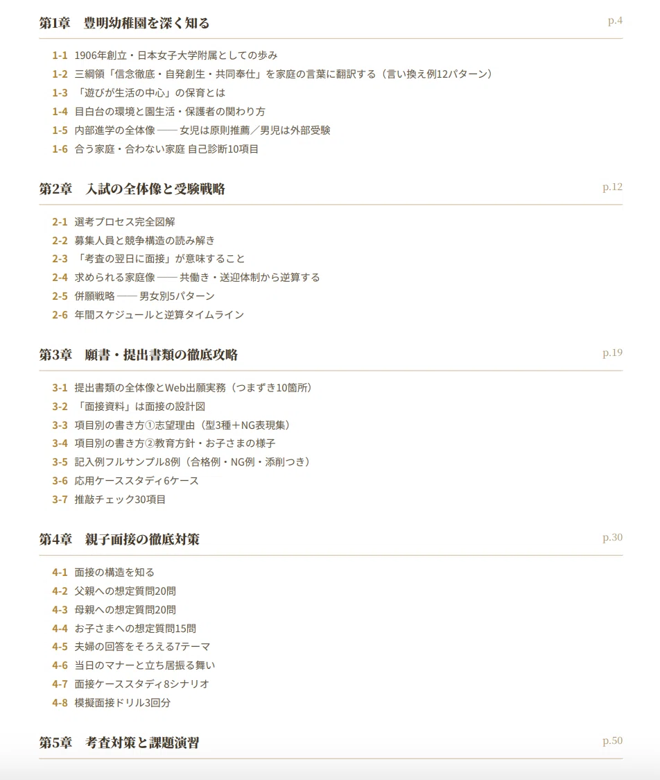 日本女子大学附属豊明幼稚園】お受験対策ガイド｜願書 面接 口頭試問