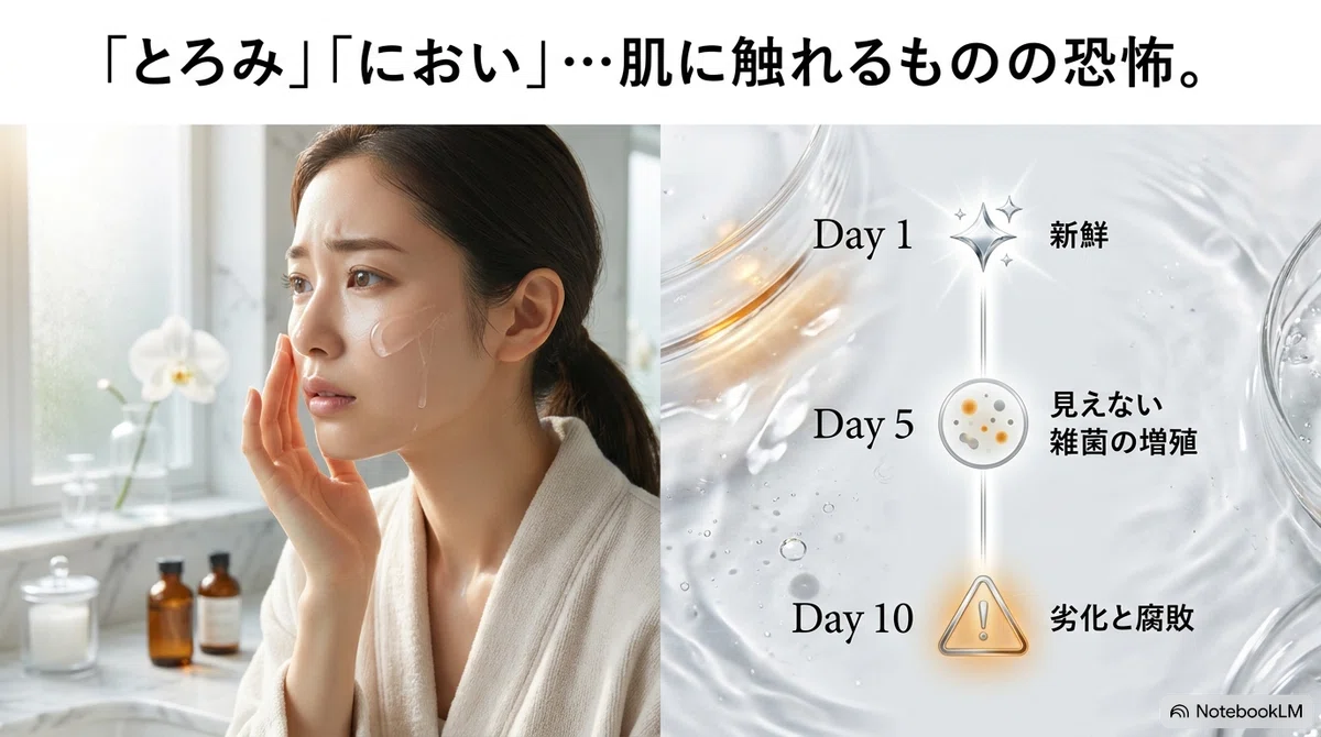 手作り化粧水の容器：手作り化粧水は「作ること」より「守ること」でつまずく