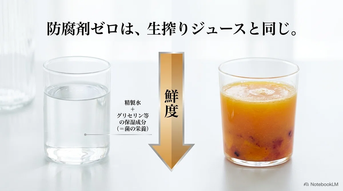 手作り化粧水の容器：そもそも、なぜ手作り化粧水は日持ちしないのか