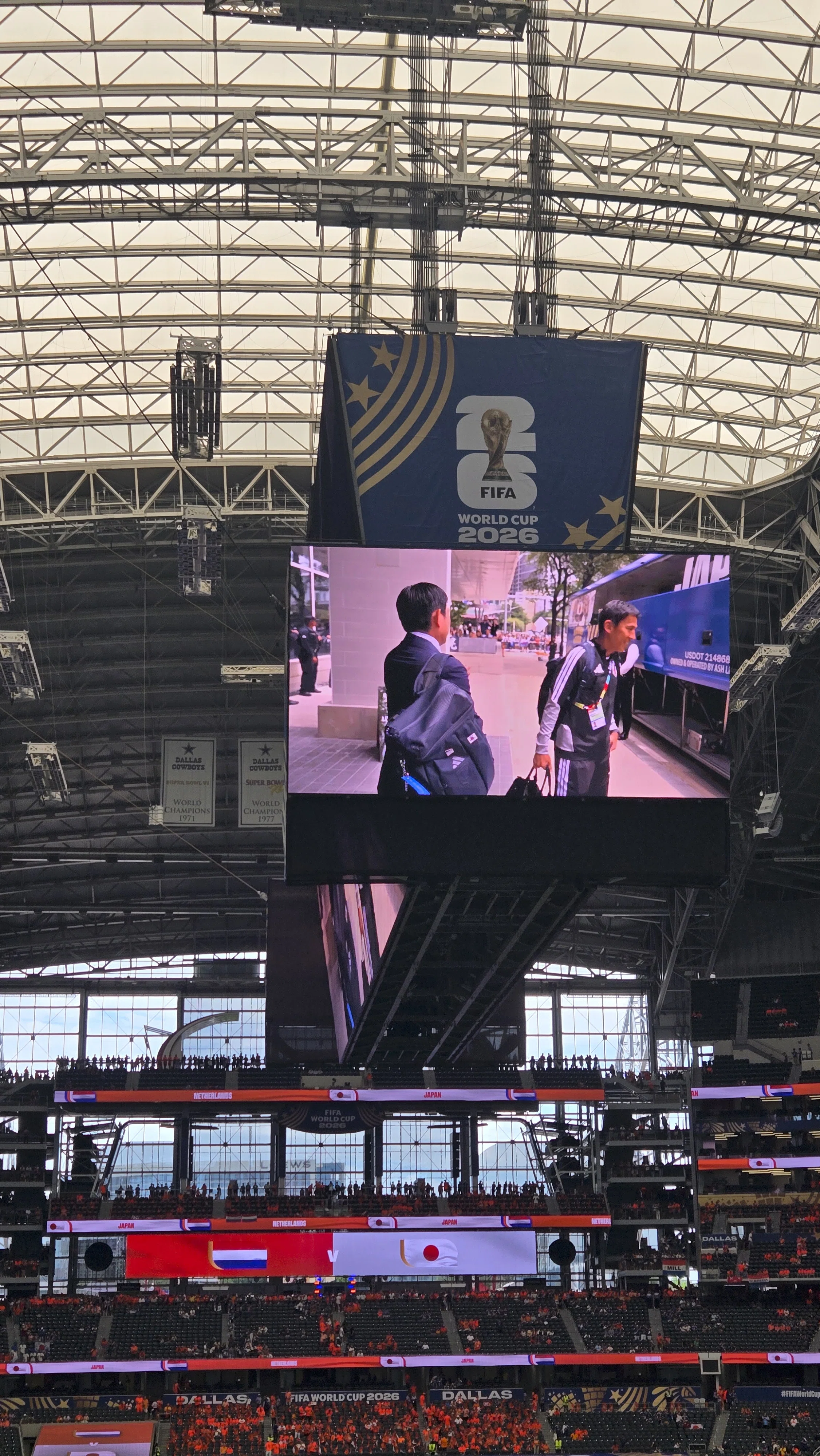 FIFA ワールドカップ 2026 ダラス 公式ポスター A3 作者直筆サイン入
