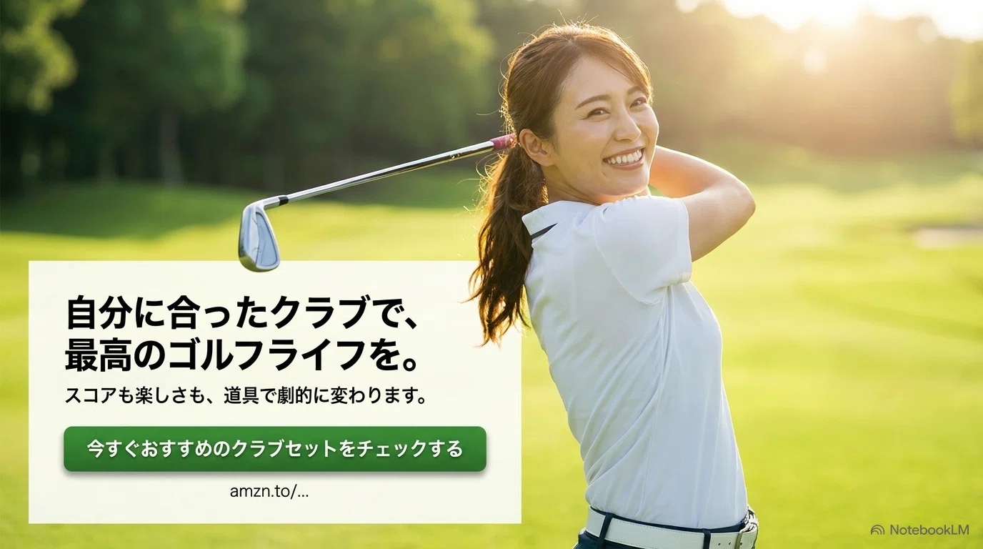 ゴルフ初心者女性が失敗しないクラブセット選び、プロが教える5つの