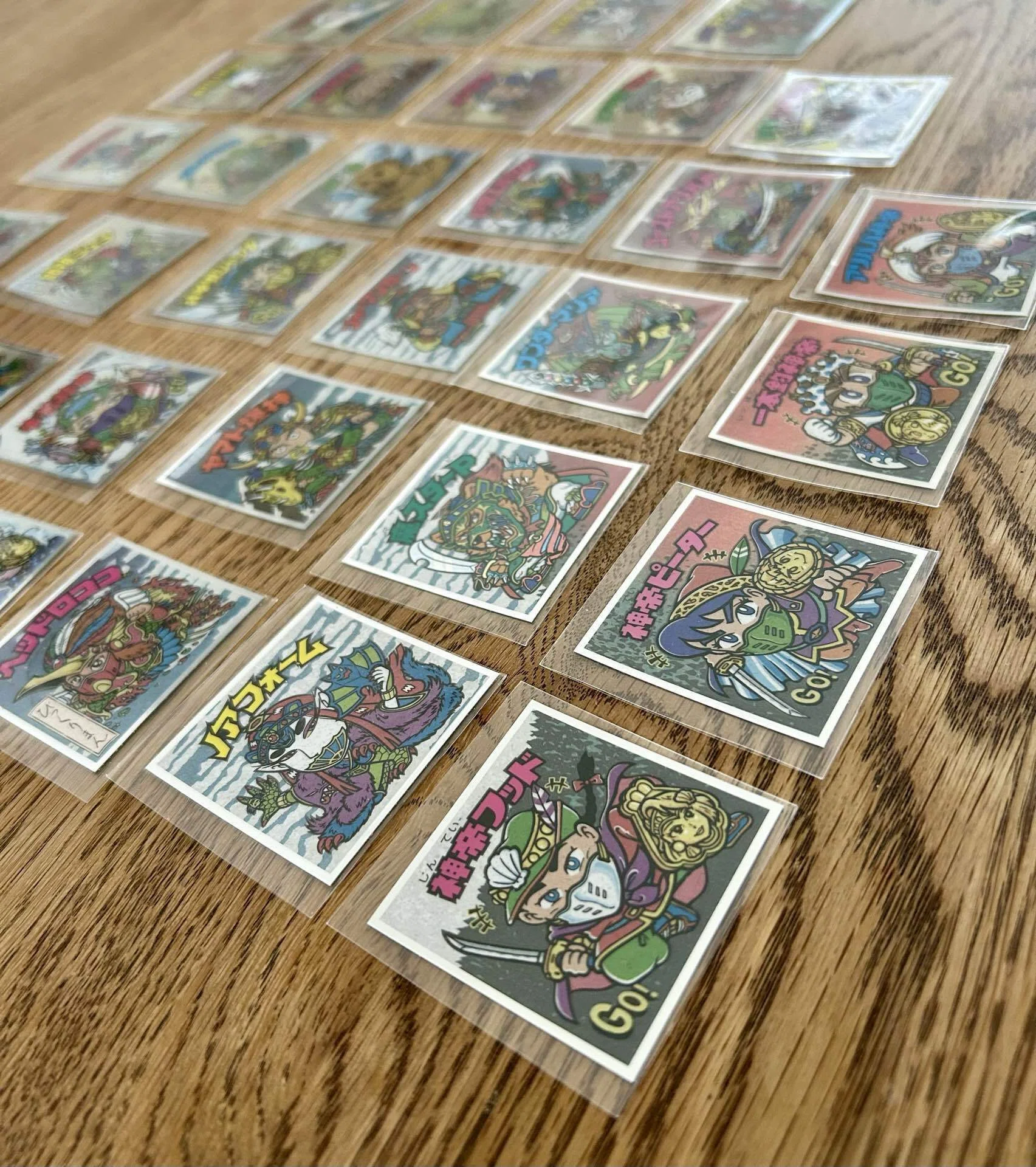 結局、シールだけ買いました（笑）『浮世絵ビックリマン』41種類