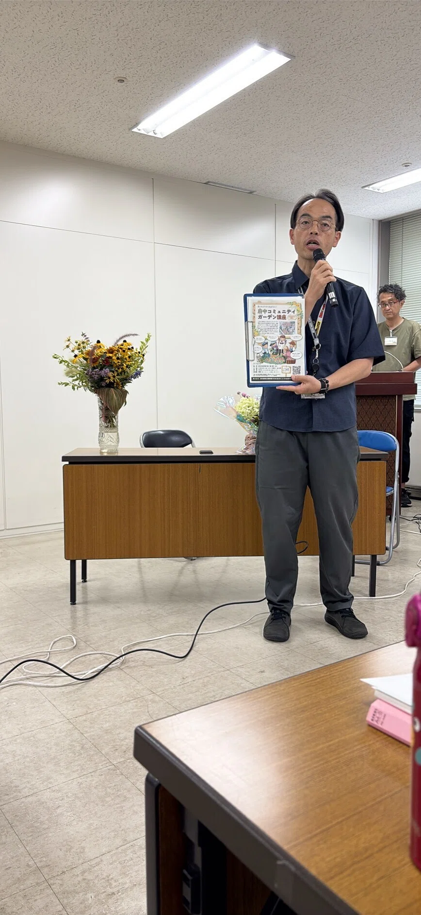 府中市で5つ目のコミュニティガーデンがスタート。市役所の「通り庭