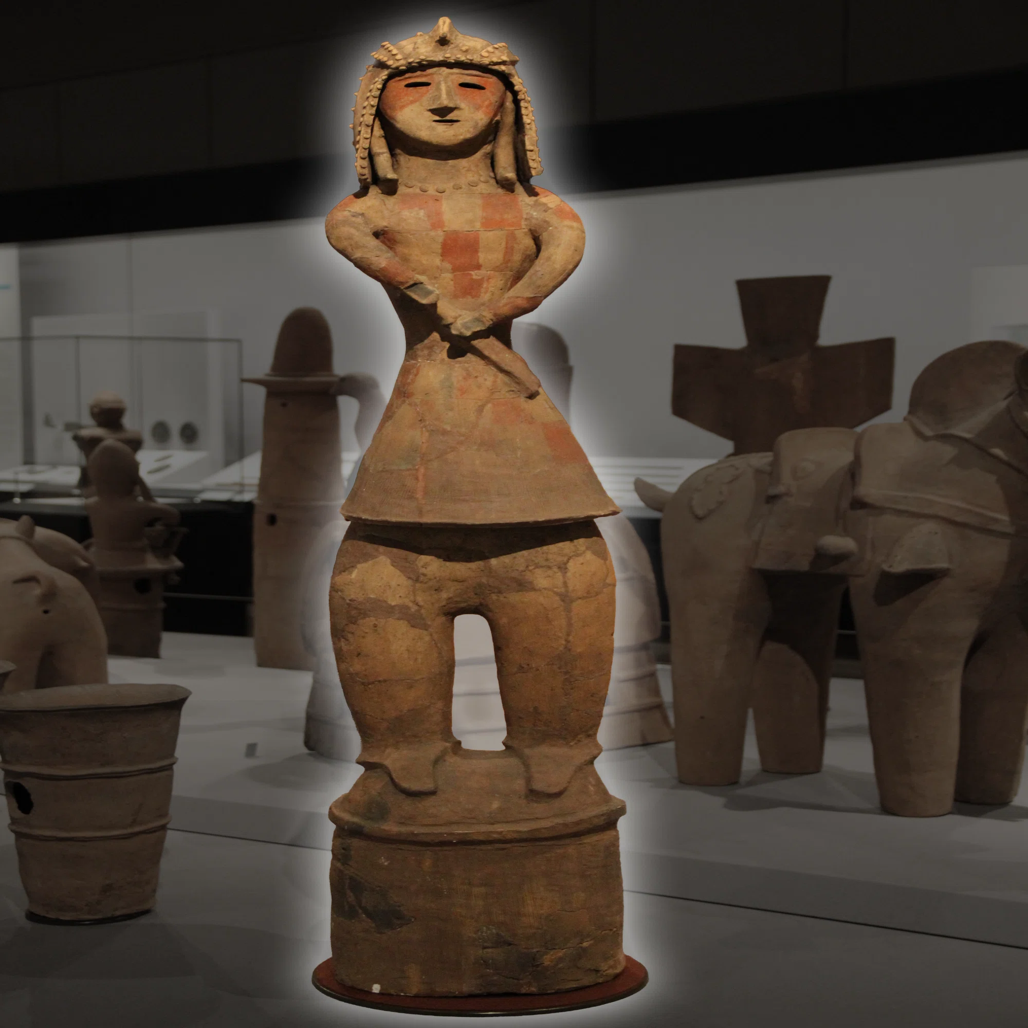 ただ今展示中㉒《埴輪 挂甲の武人》古墳時代・6世紀、東京国立博物館