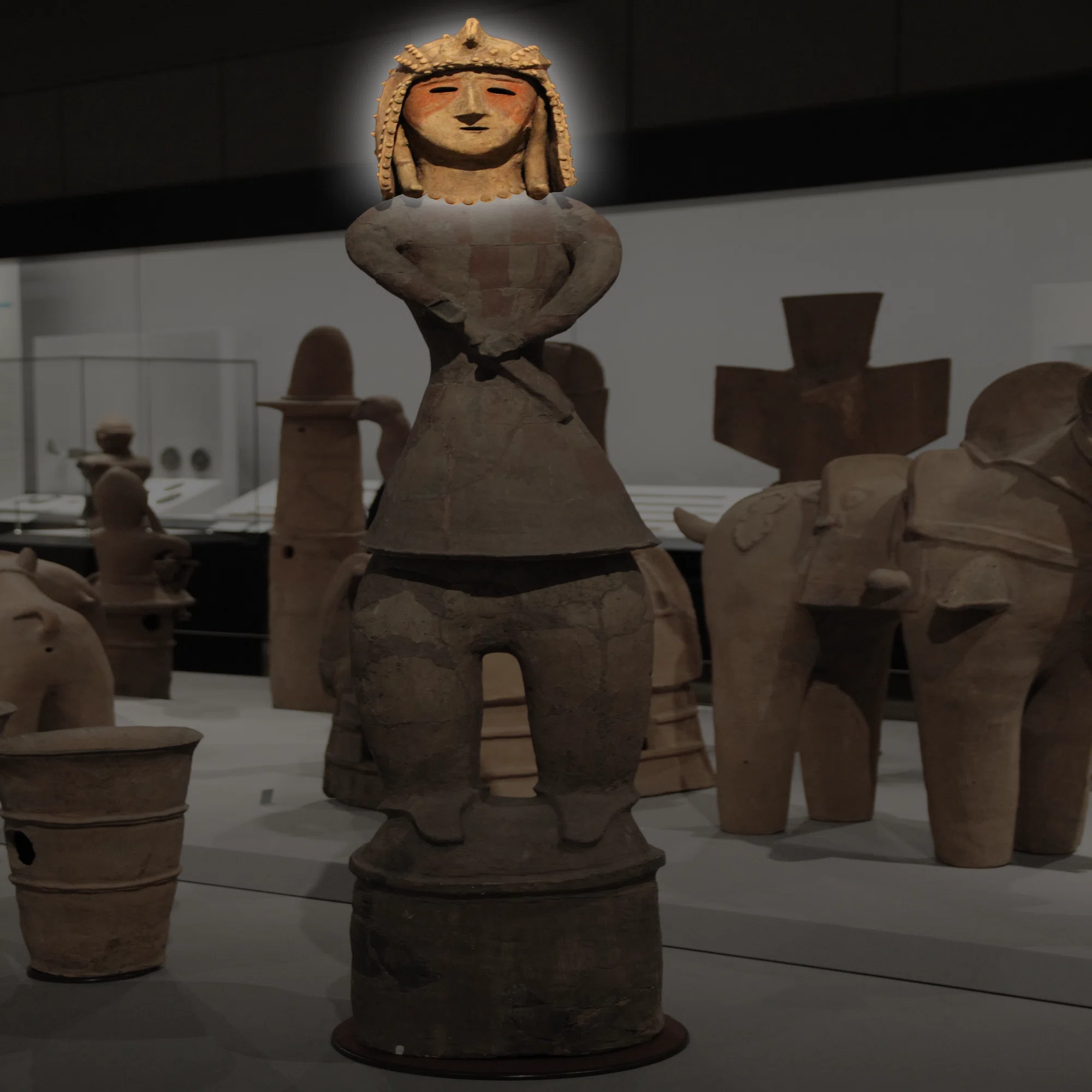 ただ今展示中㉒《埴輪 挂甲の武人》古墳時代・6世紀、東京国立博物館