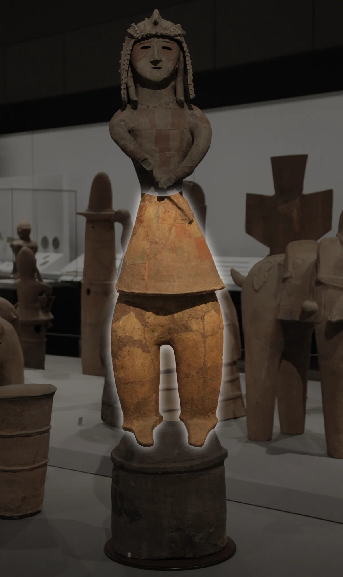 ただ今展示中㉒《埴輪 挂甲の武人》古墳時代・6世紀、東京国立博物館