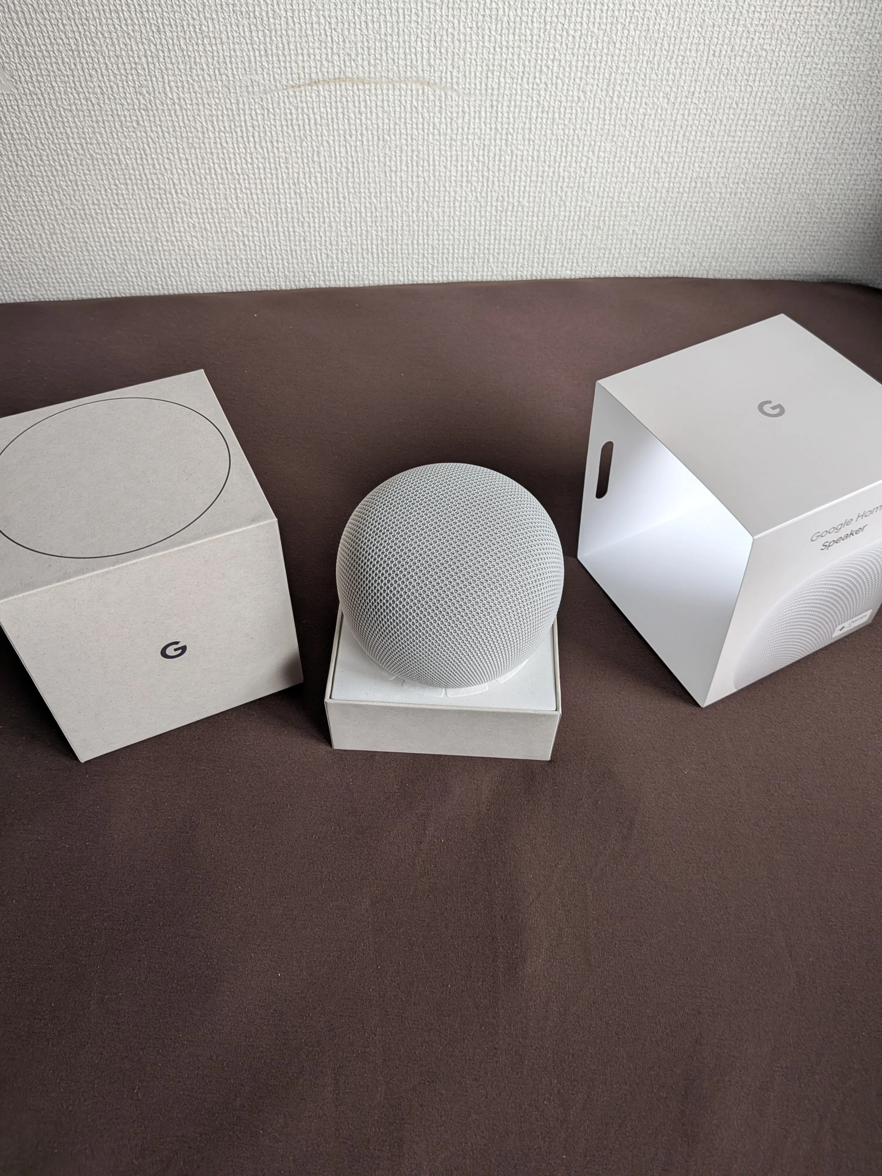 Google Home スピーカー】買って2日で届いた！Gemini時代のスマート