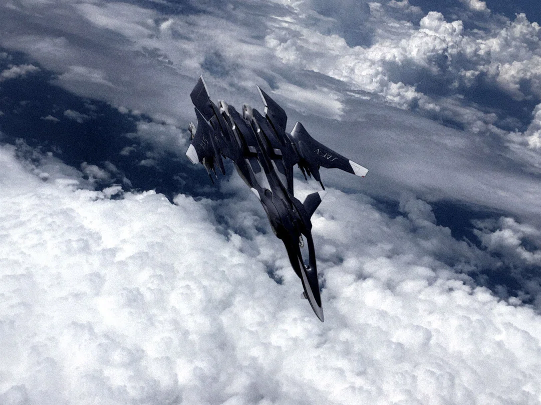 フェアリィ空軍　戦術戦闘電子偵察機　スーパーシルフ雪風 FRX-00／99・その1（戦闘妖精雪風）｜Sparrow S.A.／イグルーシカ