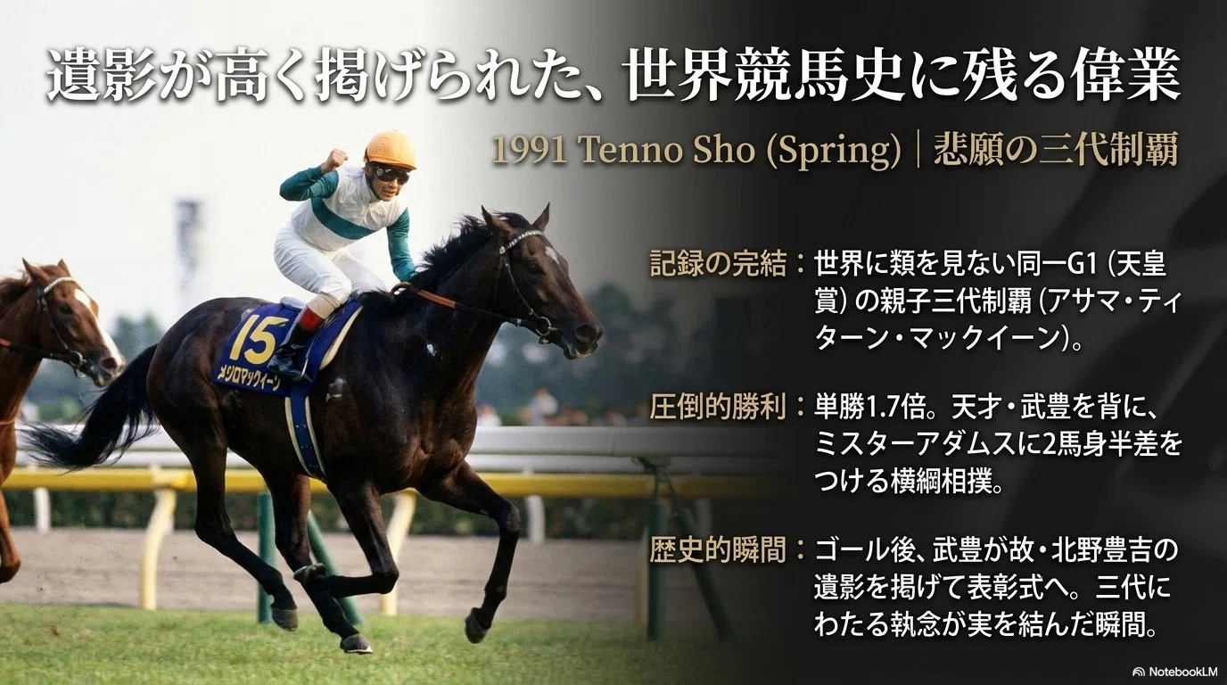 メジロマックイーン -史上最強のステイヤー-｜ハサミおじさん