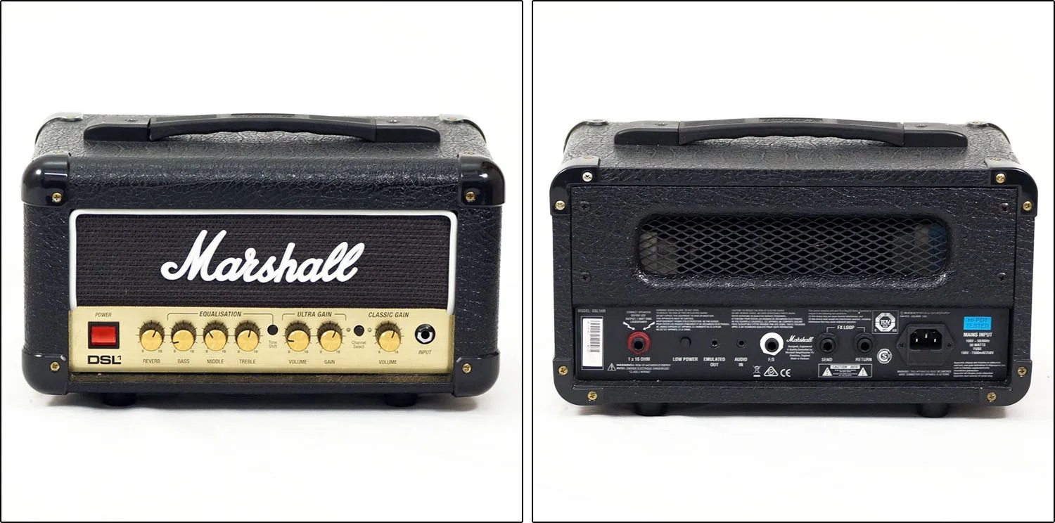 特選中古品！マーシャルによる1W真空管ヘッドアンプ「DSL1H」 が中古で