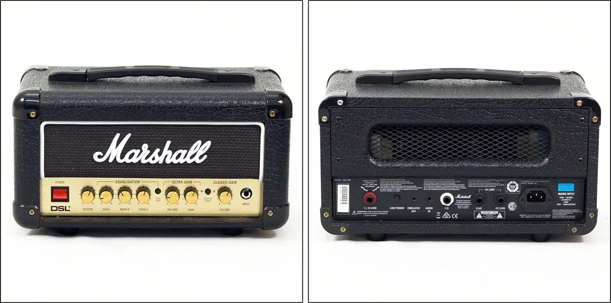 特選中古品！マーシャルによる1W真空管ヘッドアンプ「DSL1H」 が中古で