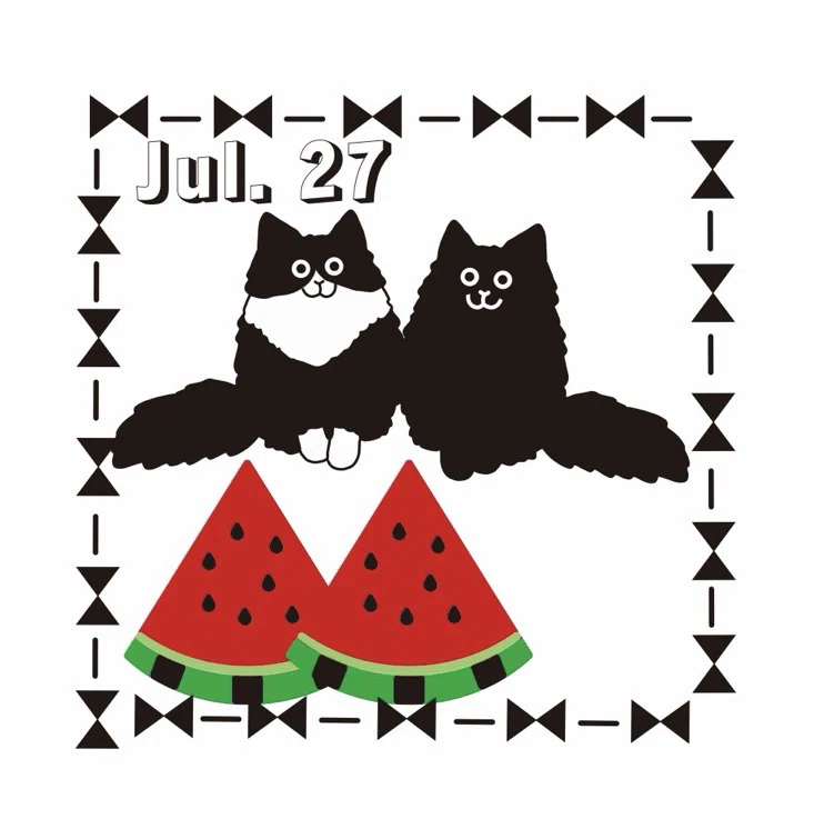 今日はなんの日？】7月27日 🍉 スイカの日｜Panda factory