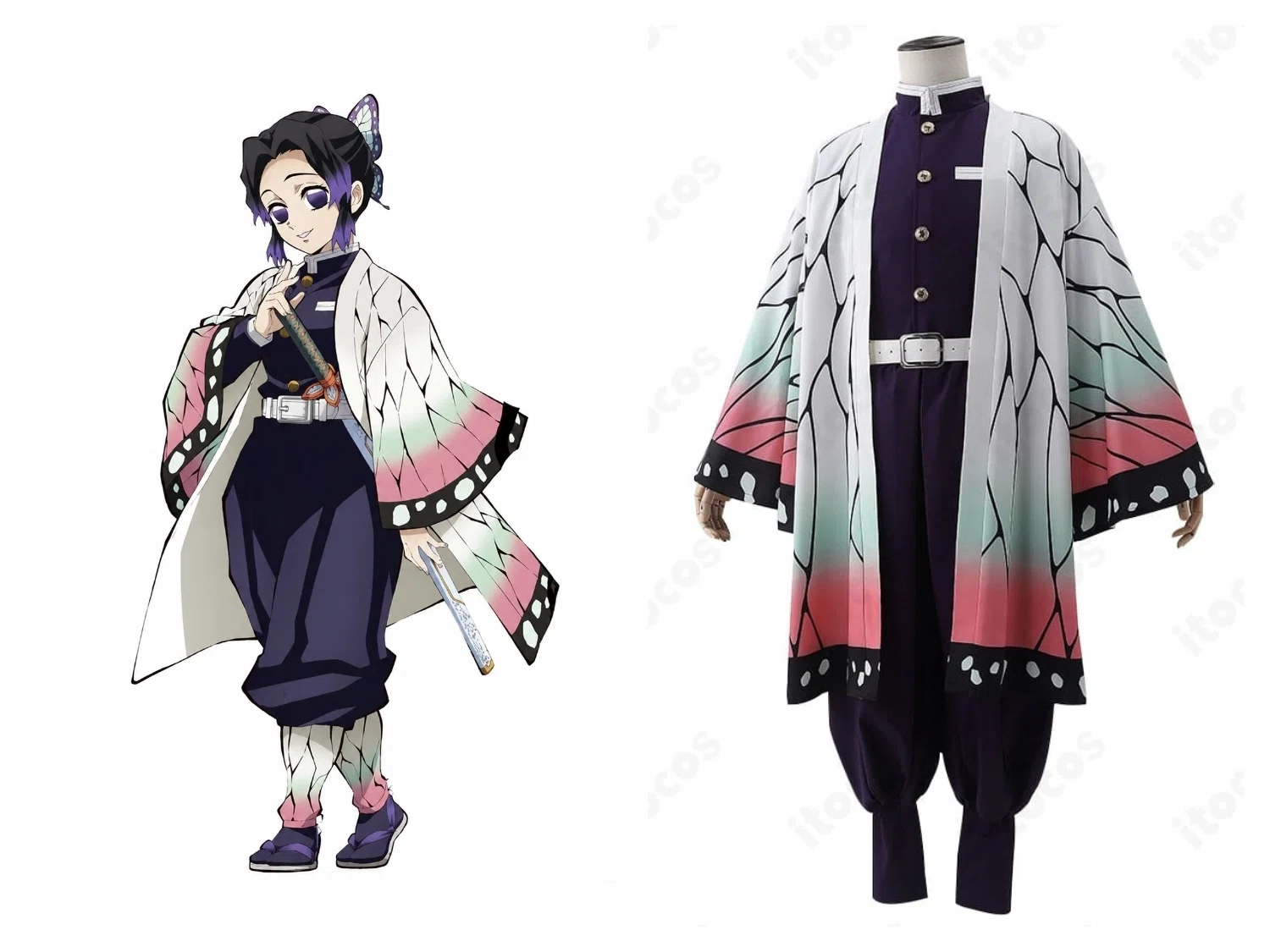 鬼滅の刃 コスプレ｜胡蝶しのぶ蟲柱隊服の出装清单とイベント別準備