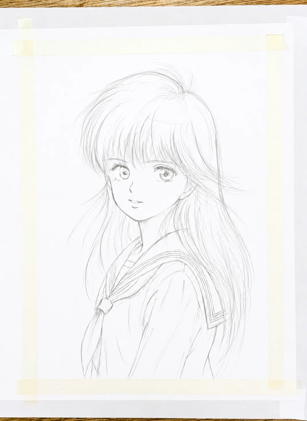 きまぐれオレンジ☆ロードの鮎川まどかを描いてみた』古民家暮らしの